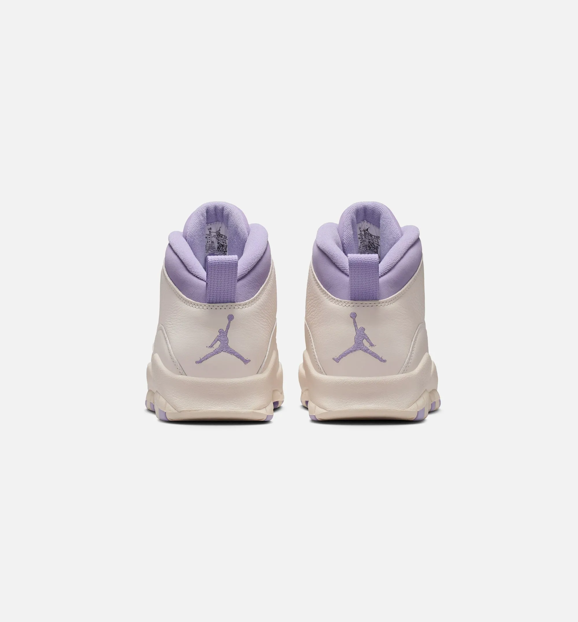 Air Jordan 10 Retro Hydrangeas Womens Lifestyle Shoe - Chalk/Hydrangeas/Wild Grape sold by Nice Kicks Retail product image thumbnail 2