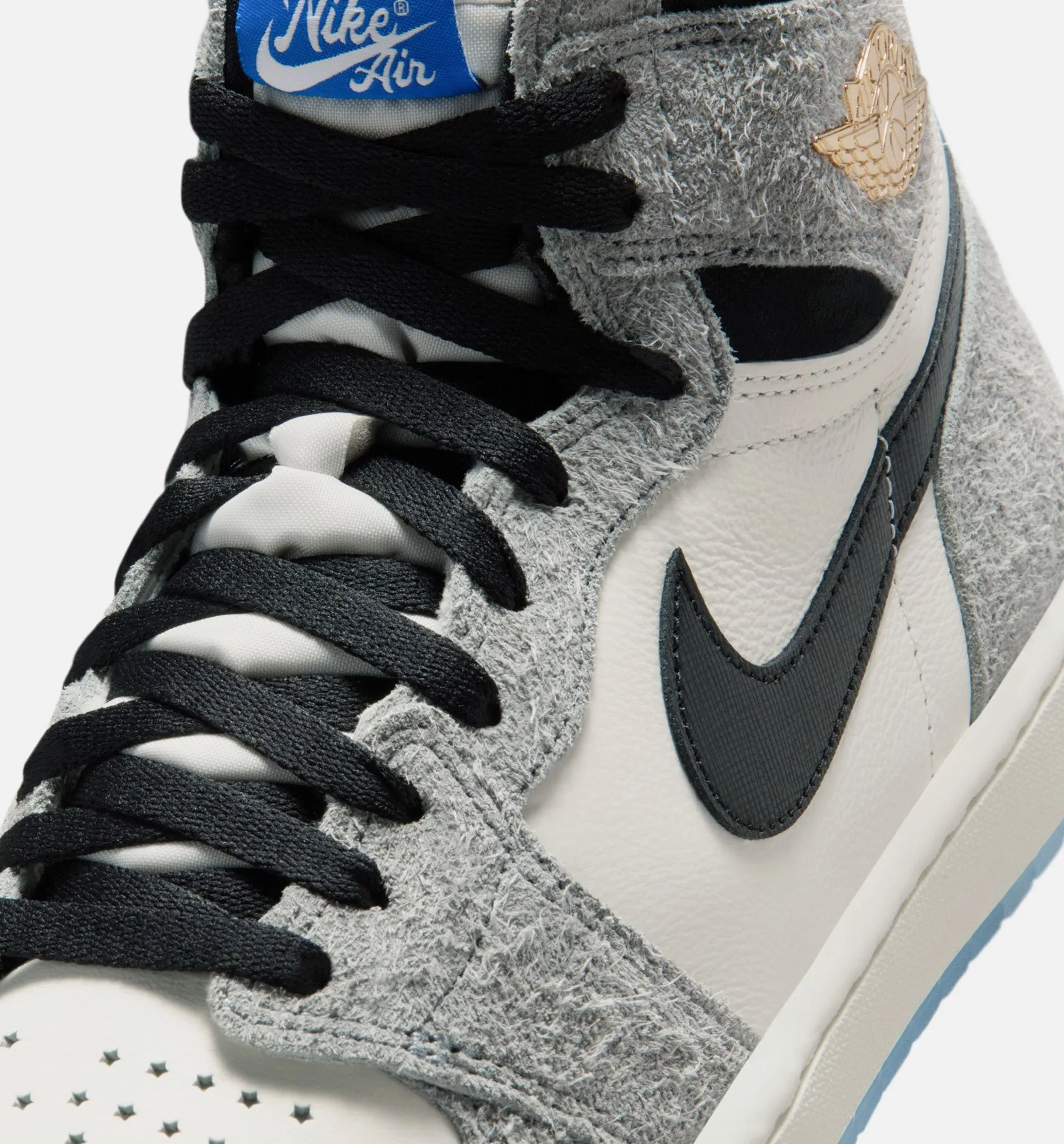 Air Jordan 1 Retro High OG Cool Grey Mens Lifestyle Shoe - Cool Grey/Black/Sail/Game Royal/White sold by Nice Kicks Retail product image thumbnail 3