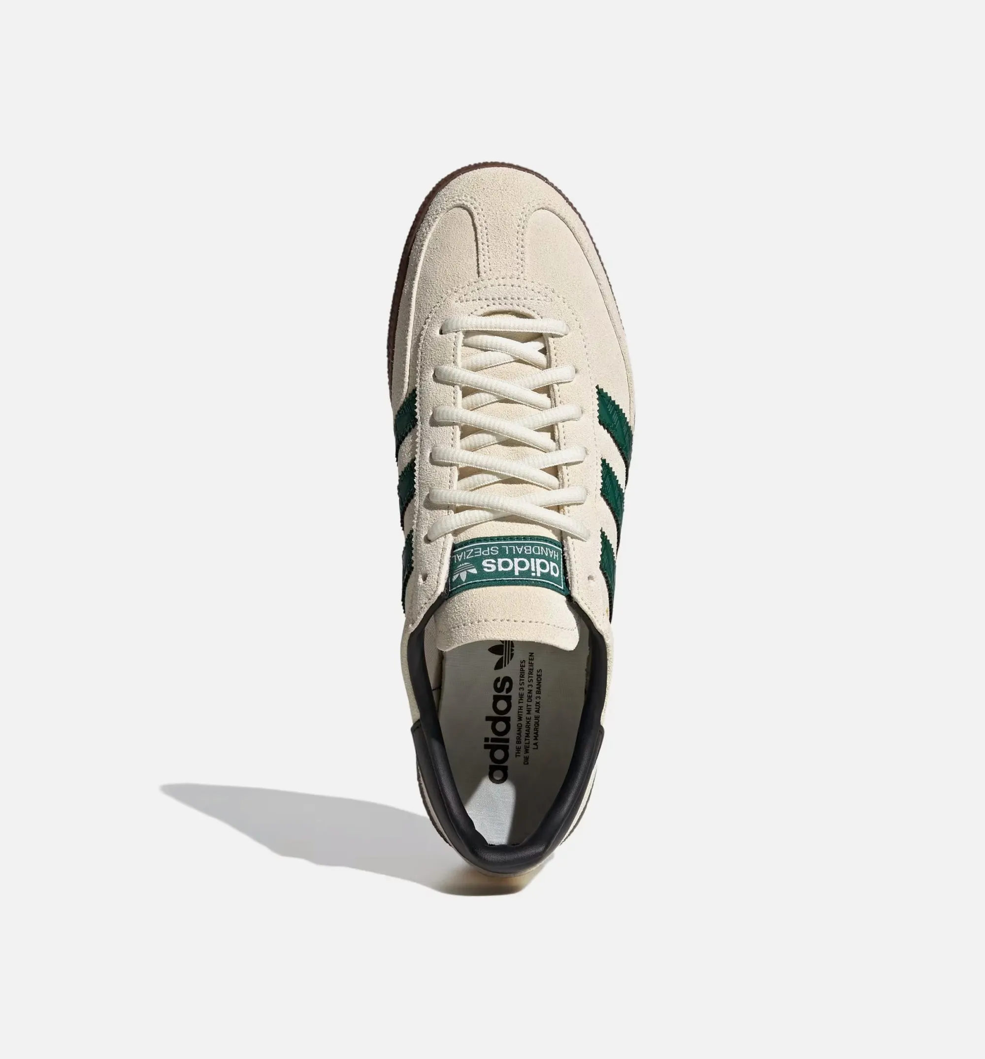Handball Spezial Mens Lifestyle Shoe - Off White/Collegiate Green/Gum sold by Nice Kicks Retail product image thumbnail 2