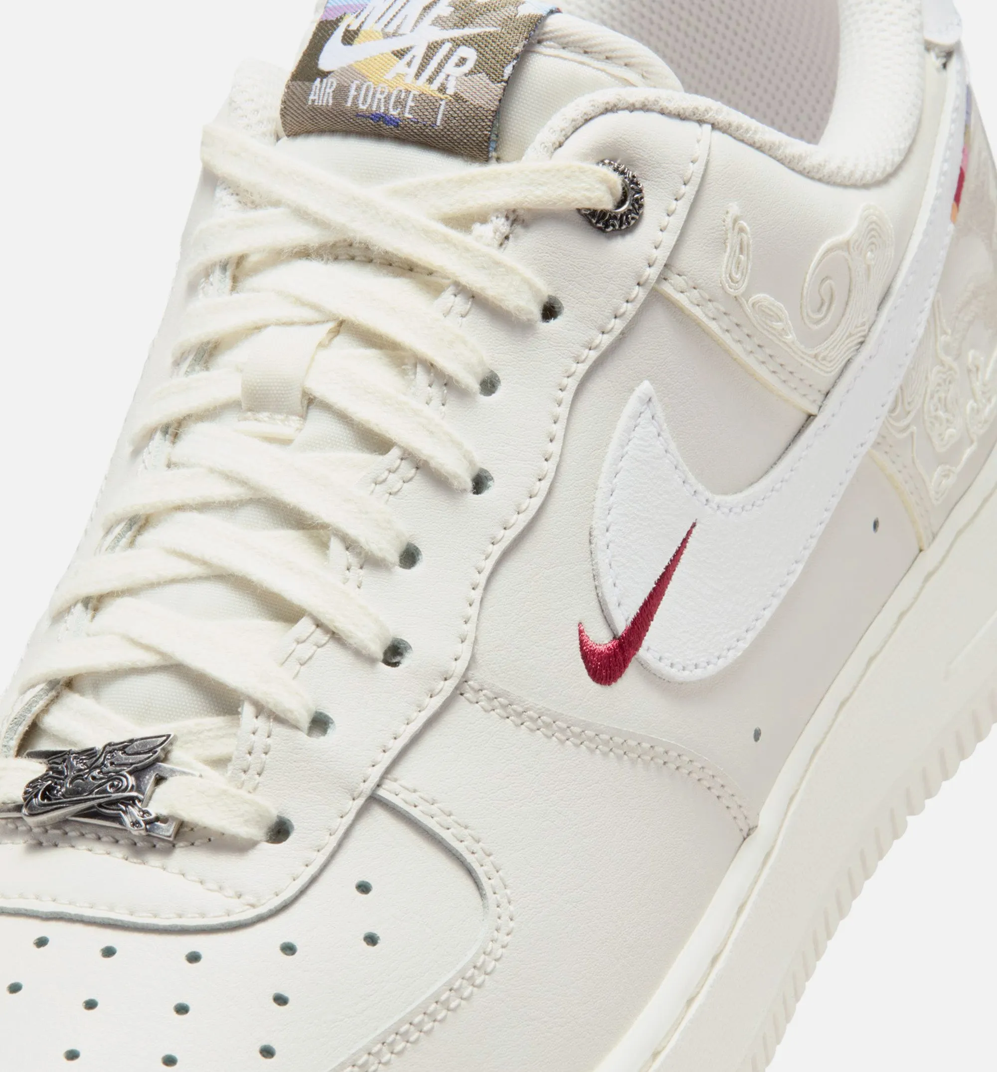 Air Force 1'07 Low Lunar New Year Mens Lifestyle Shoe - Phantom/Sail/White sold by Nice Kicks Retail product image thumbnail 3