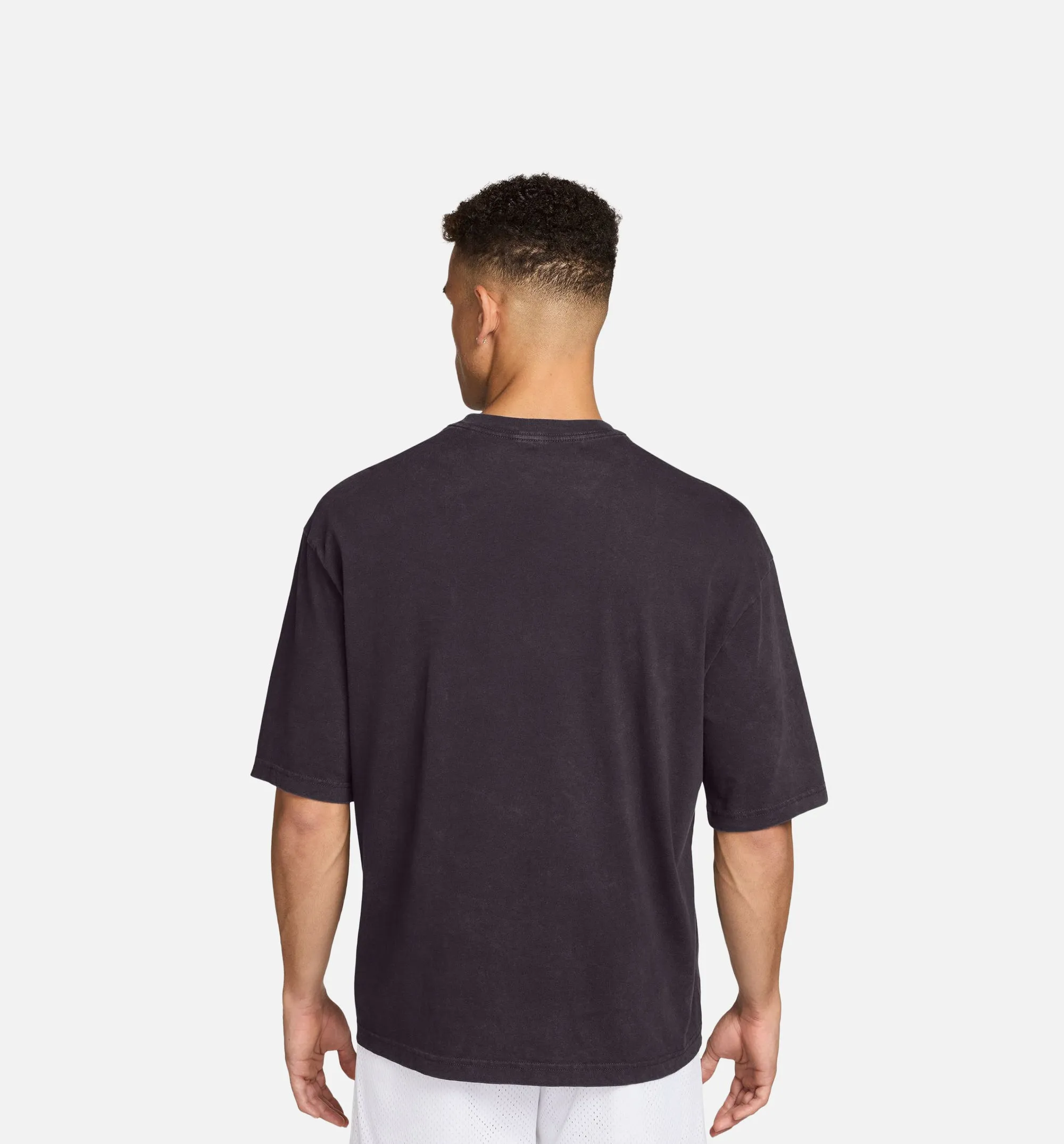 Oversized Reissue Mens Short Sleeve Shirt - Off Noir/Infrared 23 sold by Nice Kicks Retail product image thumbnail 2