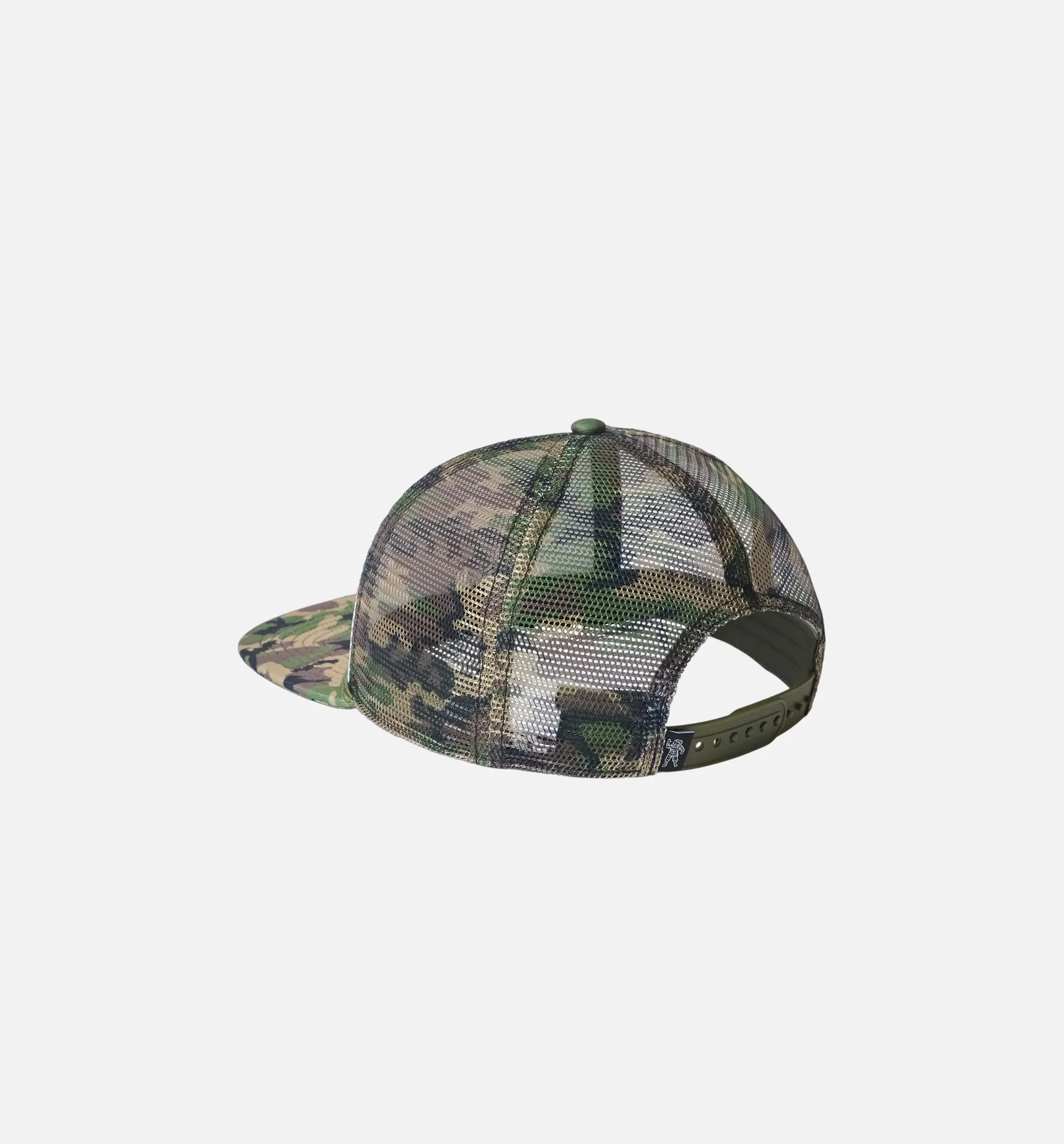 Camo Trucker Mens Hat - Green/Yellow sold by Nice Kicks Retail product image thumbnail 2