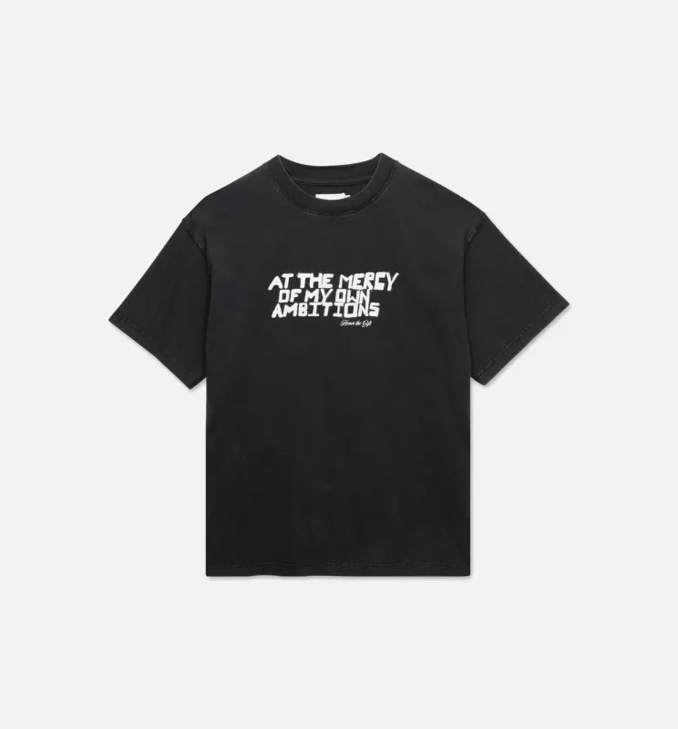 Ambitions Mens Short Sleeve Shirt - Black/White made by Nice Kicks Retail