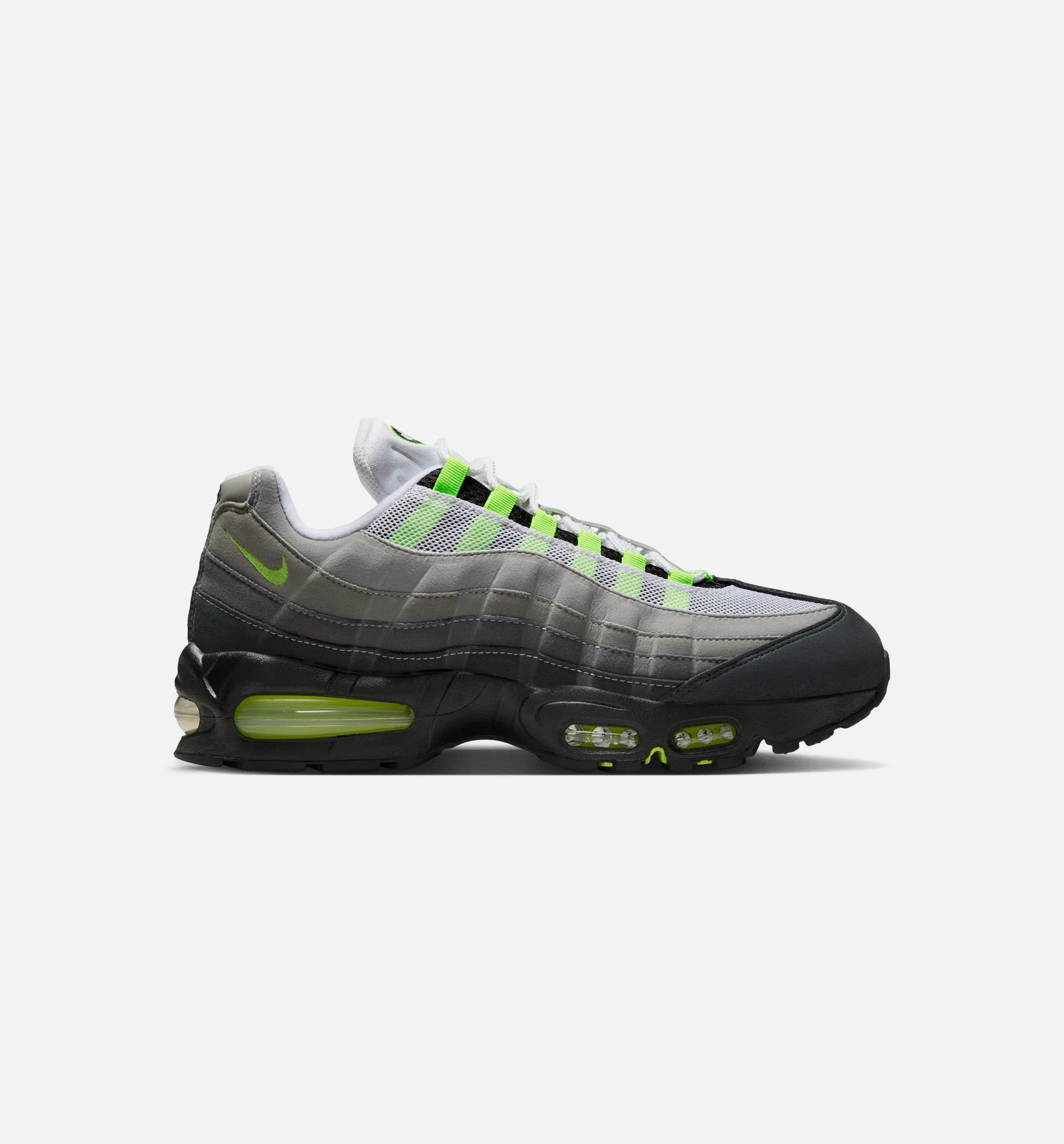 Air Max 95 Big Bubble Mens Lifestyle Shoe - Black/Neon Yellow/Cool Grey sold by Nice Kicks Retail