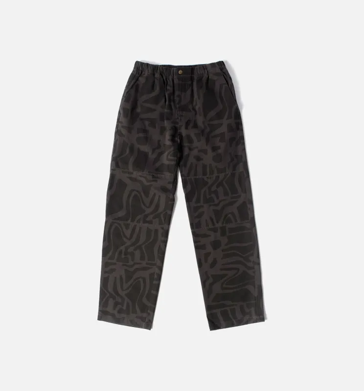 Broken Fitted Mens Pants - Black made by by Parra