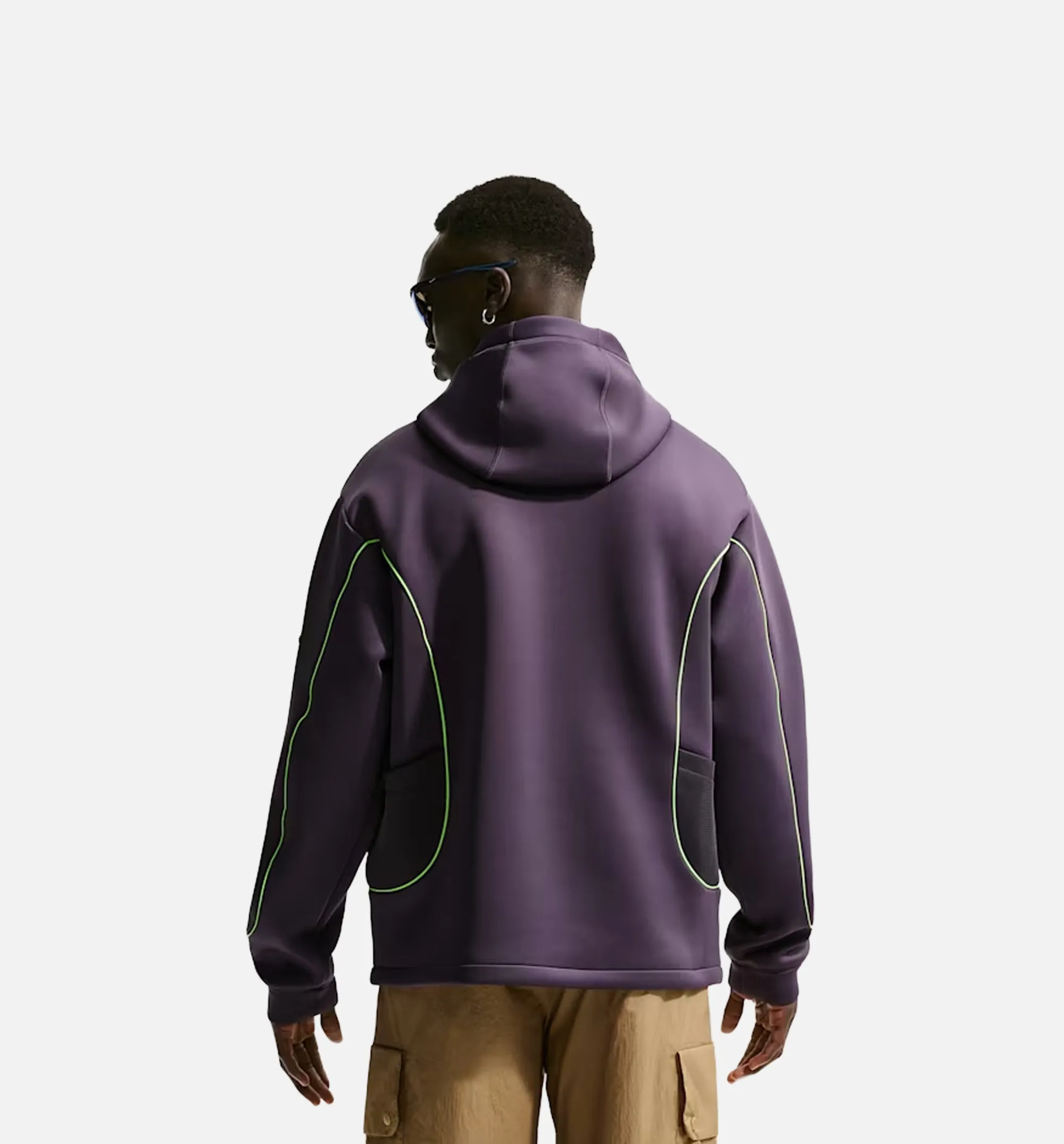 Project F.R.O.G. Bubble Mesh Pullover Mens Hoodie - Dark Raisin/Brilliant Blue/Voltage Green/Vivid Purple sold by Nice Kicks Retail product image thumbnail 2