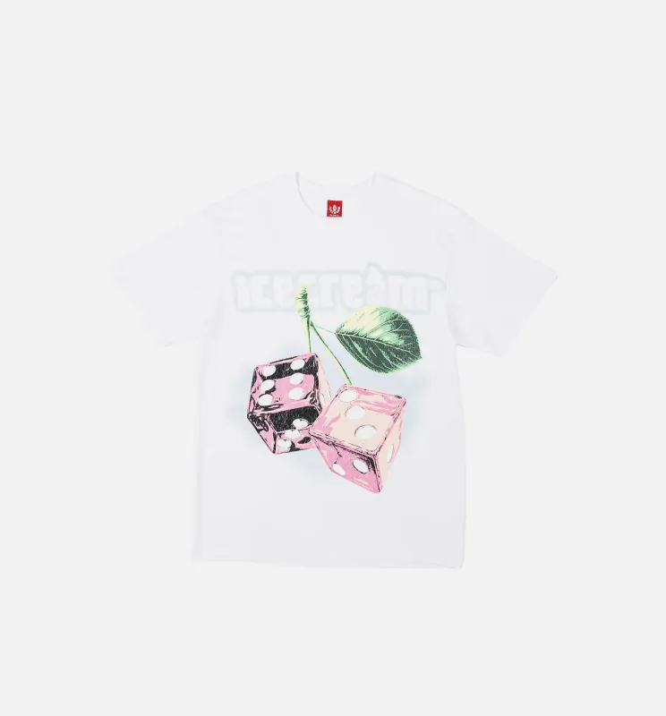 Cherries Mens Short Sleeve Shirt - White made by Nice Kicks Retail