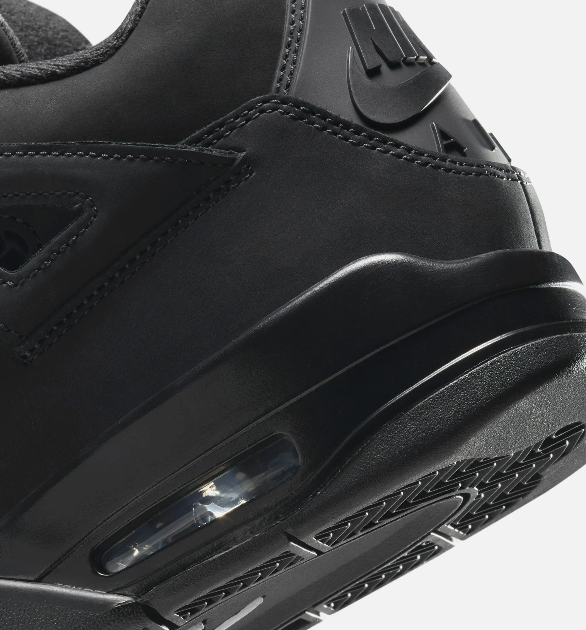 Air Jordan 4 Retro Black Cat Mens Lifestyle Shoe - Black/Black/Light/Graphite Limit One Per Customer sold by Nice Kicks Retail product image thumbnail 4