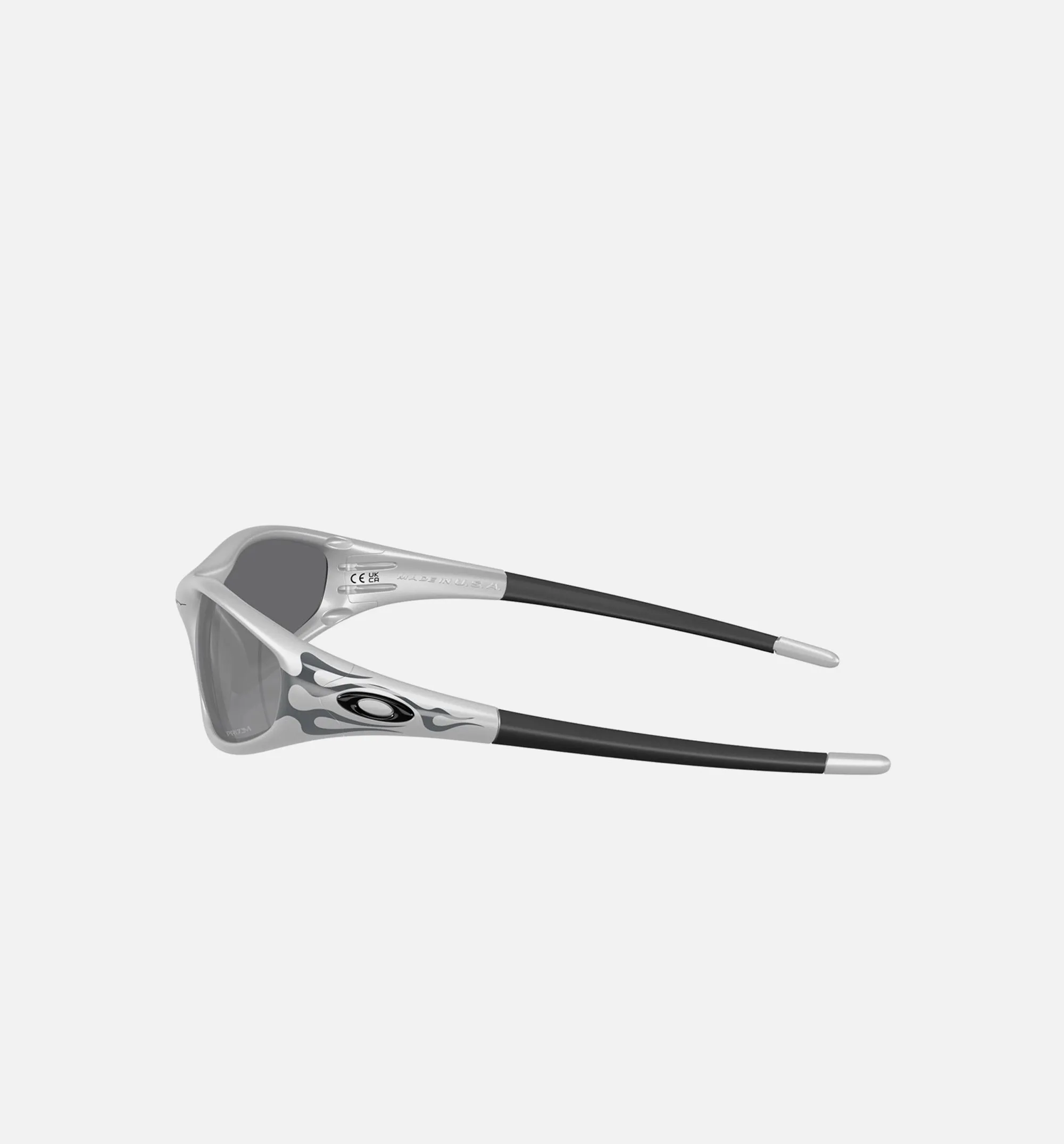 MUZM Straight Jacket 99 Mens Sunglasses - Silver Flames/Black sold by Nice Kicks Retail product image thumbnail 2