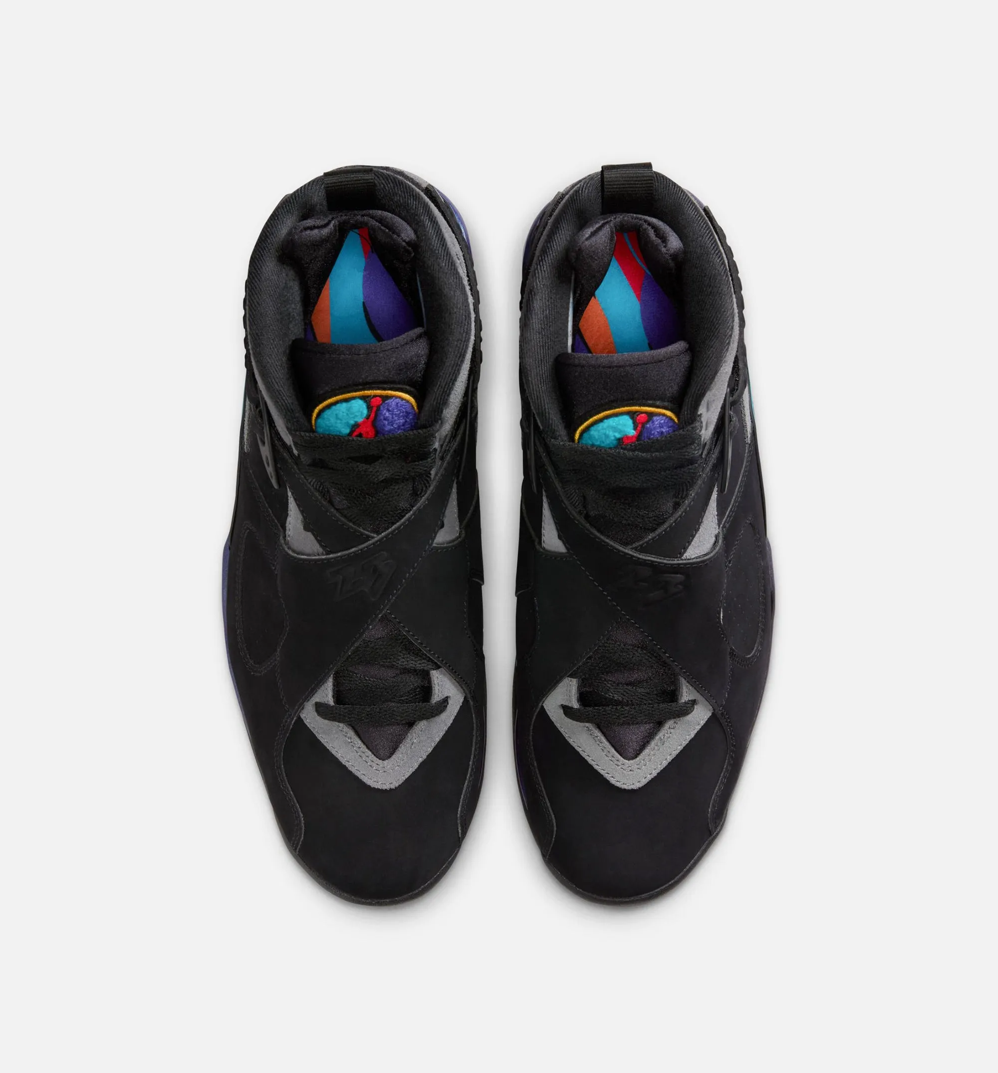 Air Jordan 8 Retro Aqua Mens Lifestyle Shoe - Black/Multi Color/Bright Concord/Multi Color sold by Nice Kicks Retail product image thumbnail 5
