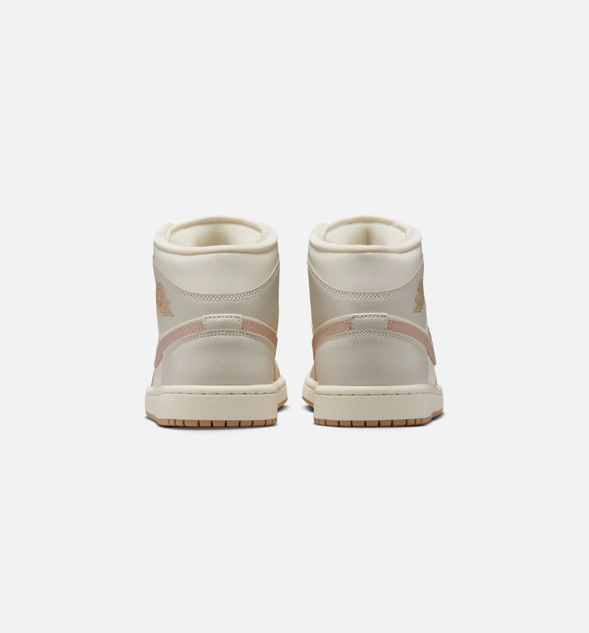 Air Jordan 1 Mid Womens Lifestyle Shoe - Pale Ivory/Hemp/Sail/Light Orewood Brown sold by Nice Kicks Retail product image thumbnail 2