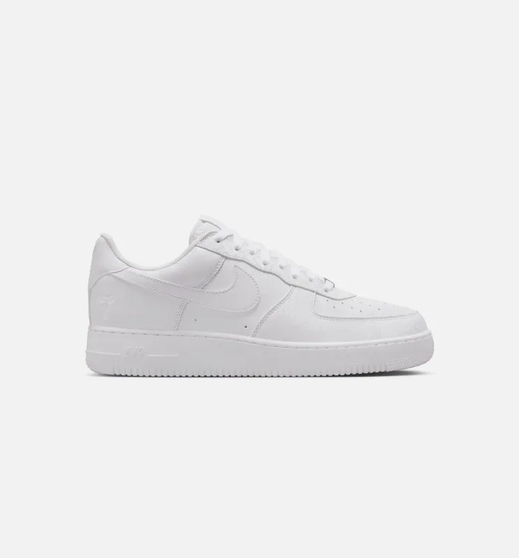 Kobe Bryant x Air Force 1 Mamba Mentality Mens Lifestyle Shoe - White/White made by Nike