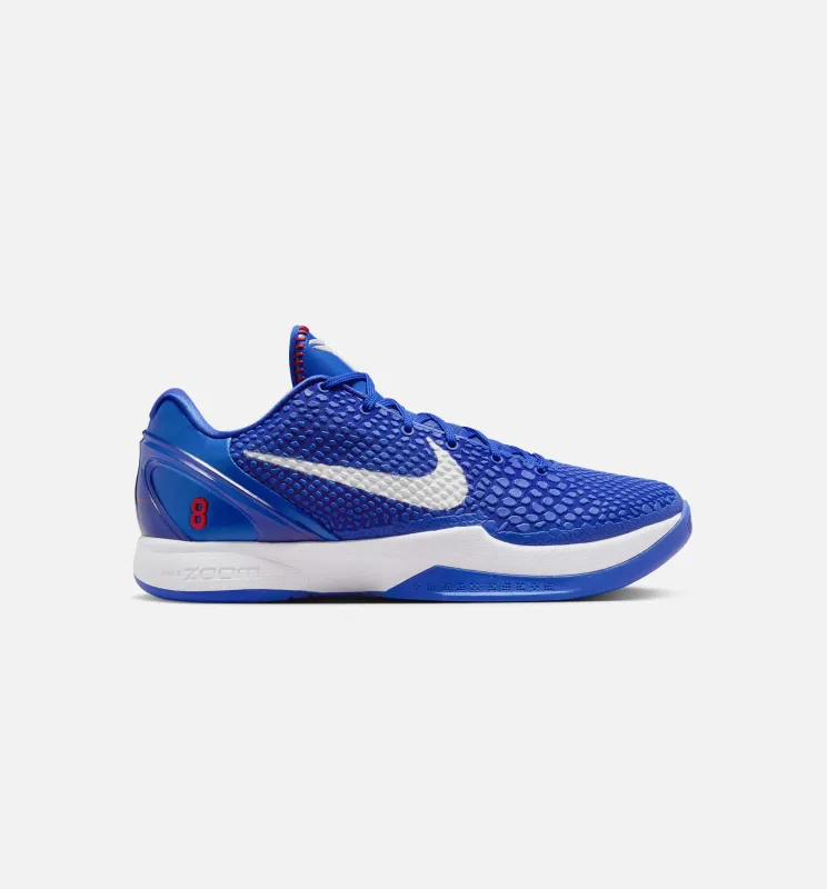Kobe 6 Protro Dodgers Mens Lifestyle Shoe - Game Royal/White/University Red Limit One Per Customer sold by Nice Kicks Retail