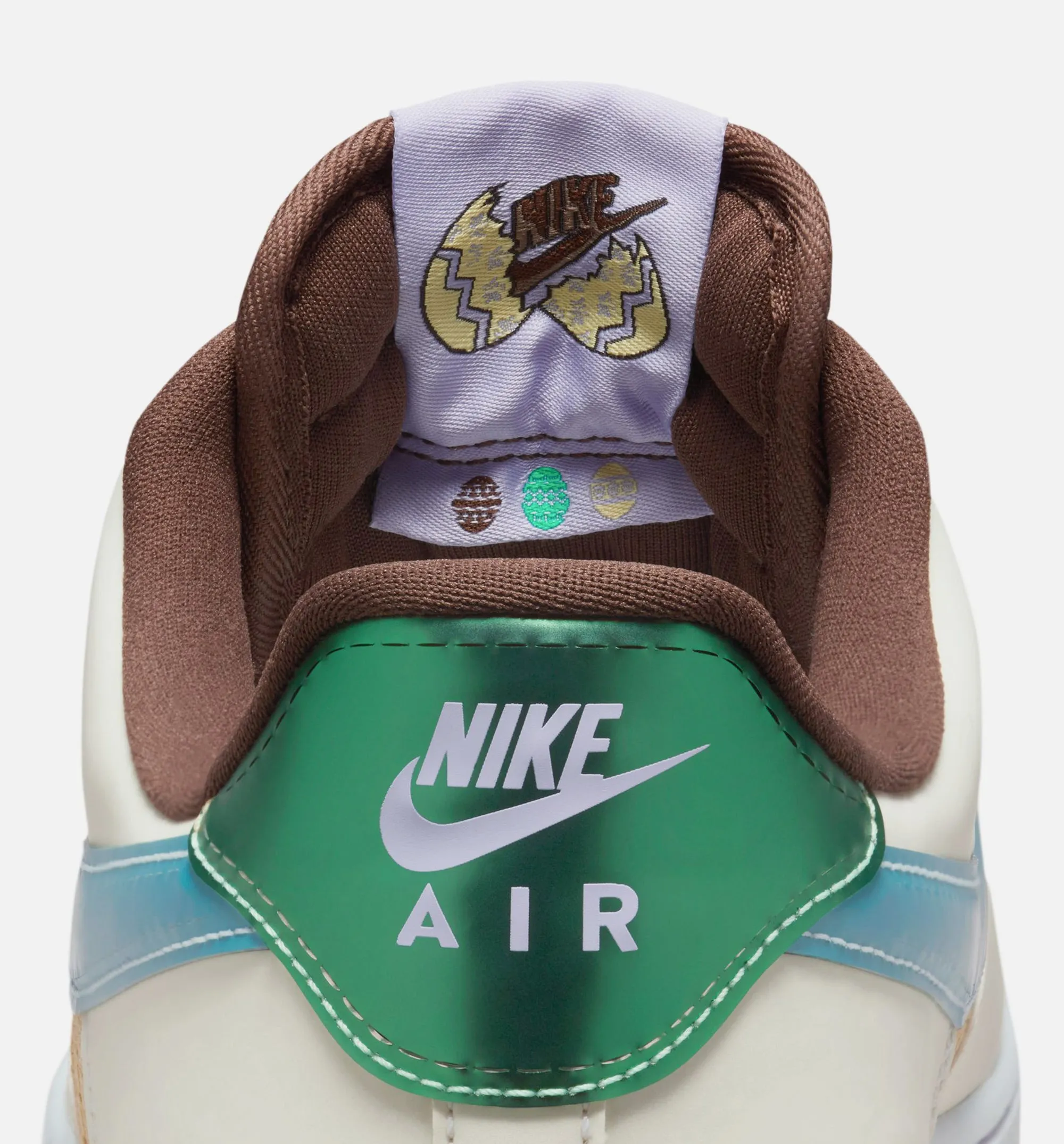 Air Force 1 Retro Sesame and White Mens Lifestyle Shoe - Summit White/Glacier Blue/Mint Foam sold by Nice Kicks Retail product image thumbnail 5