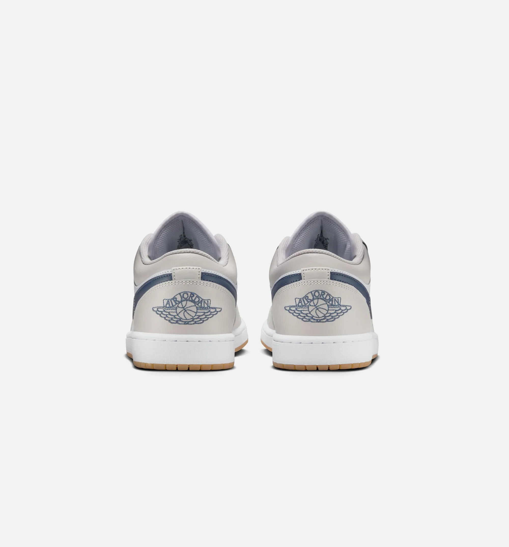 Air Jordan 1 Low Retro Mens Lifestyle Shoe - White/Neutral Grey/Gum Medium Brown/Midnight Navy sold by Nice Kicks Retail product image thumbnail 2