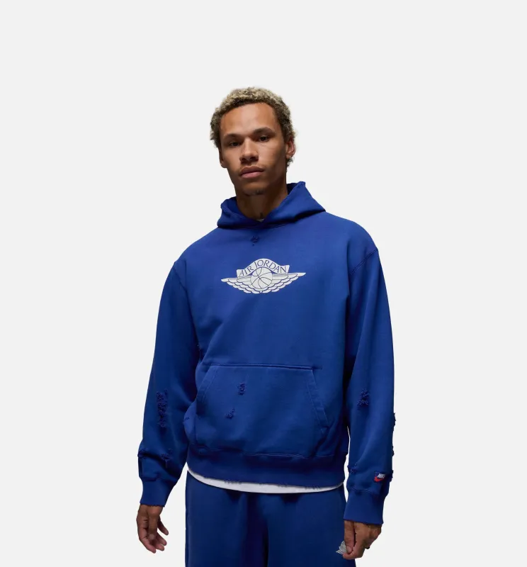 Rare Air Fleece Pullover Men Hoodie - Blue/White sold by Nice Kicks Retail