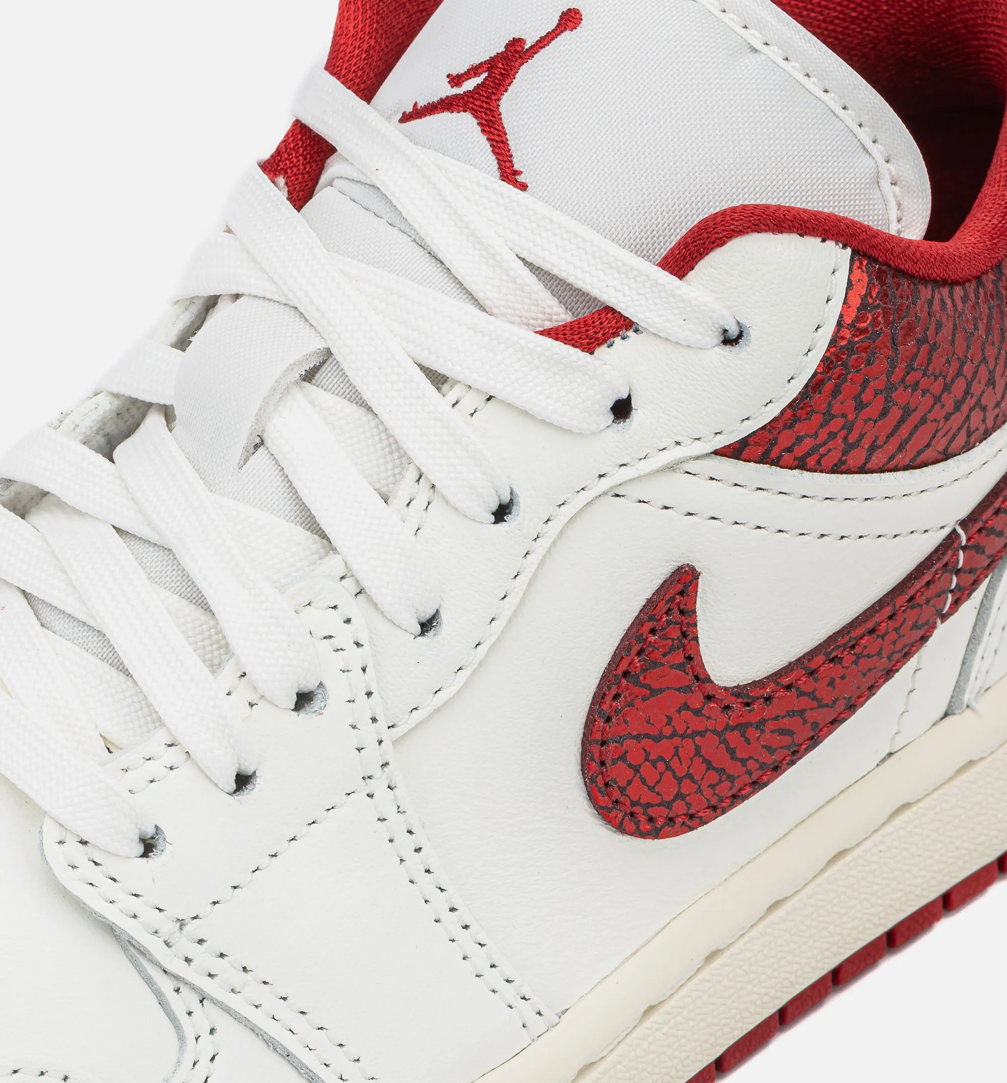Air Jordan 1 Low SE Womens Lifestyle Shoe - Sail/Varsity Red/Team Red sold by Nice Kicks Retail product image thumbnail 2