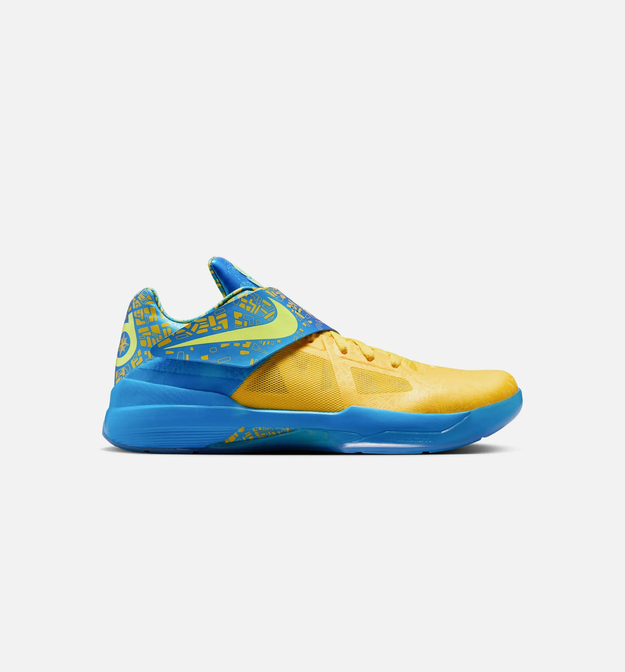 Zoom KD 4 Photo Blue Mens Lifestyle Shoe - Photo Blue/Tour Yellow sold by Nice Kicks Retail