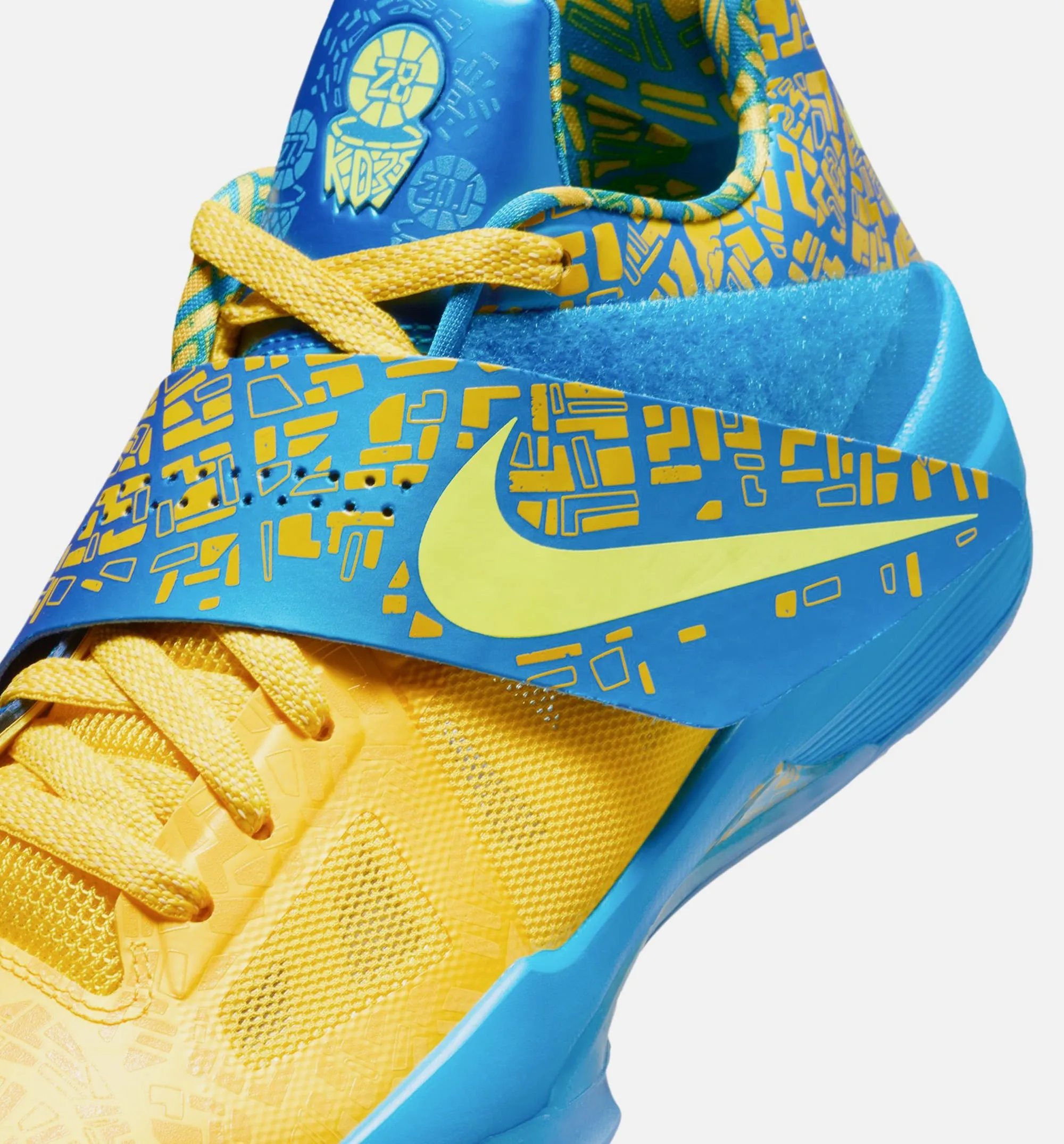 Zoom KD 4 Photo Blue Mens Lifestyle Shoe - Photo Blue/Tour Yellow sold by Nice Kicks Retail product image thumbnail 2