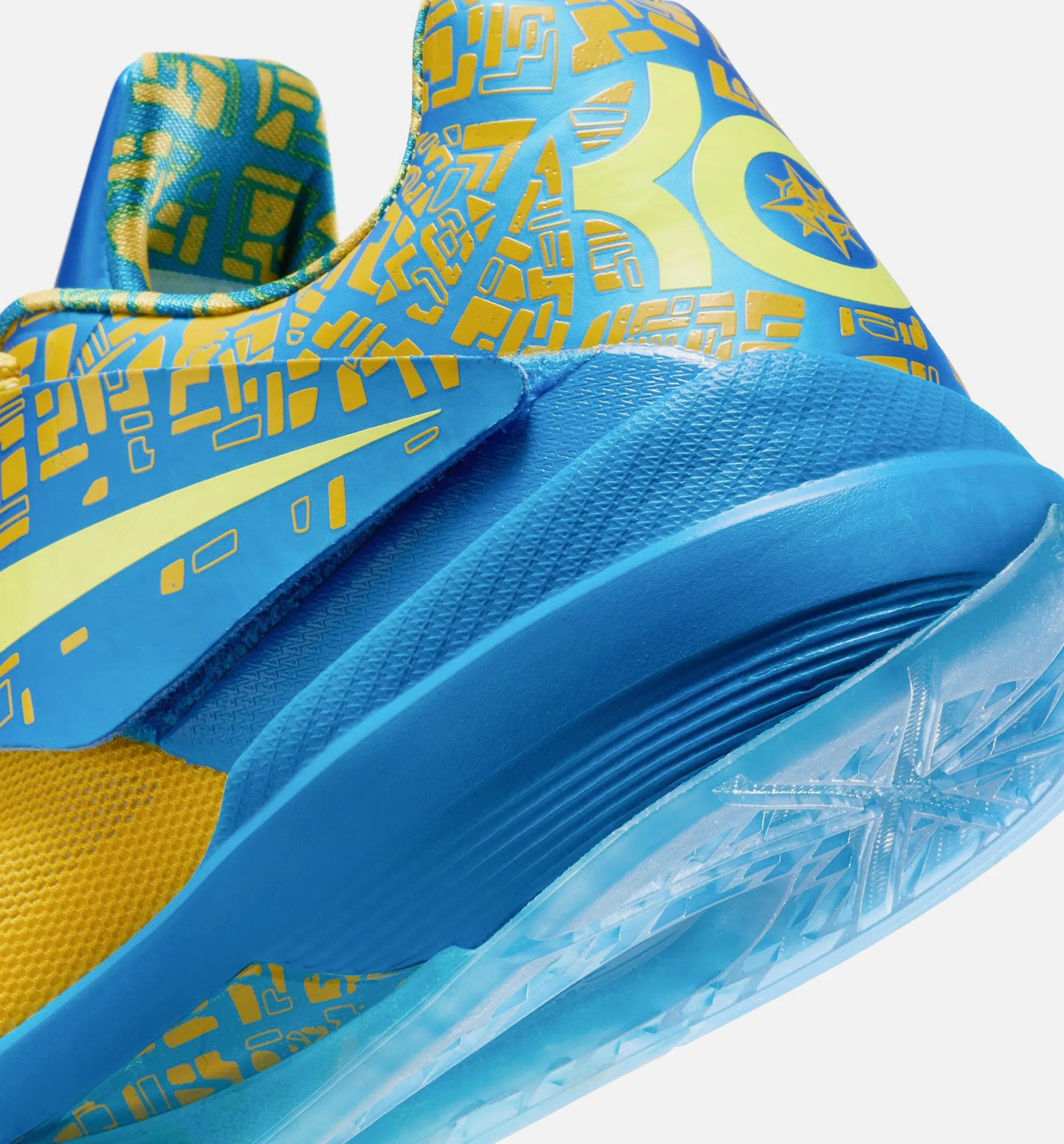 Zoom KD 4 Photo Blue Mens Lifestyle Shoe - Photo Blue/Tour Yellow sold by Nice Kicks Retail product image thumbnail 3