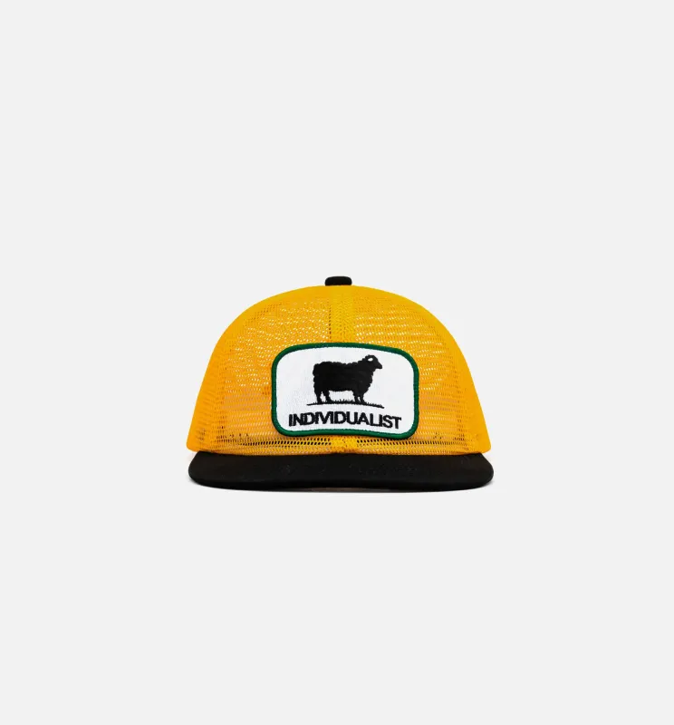 Black Sheep Trucker Hat - Yellow/Black made by Nice Kicks Retail