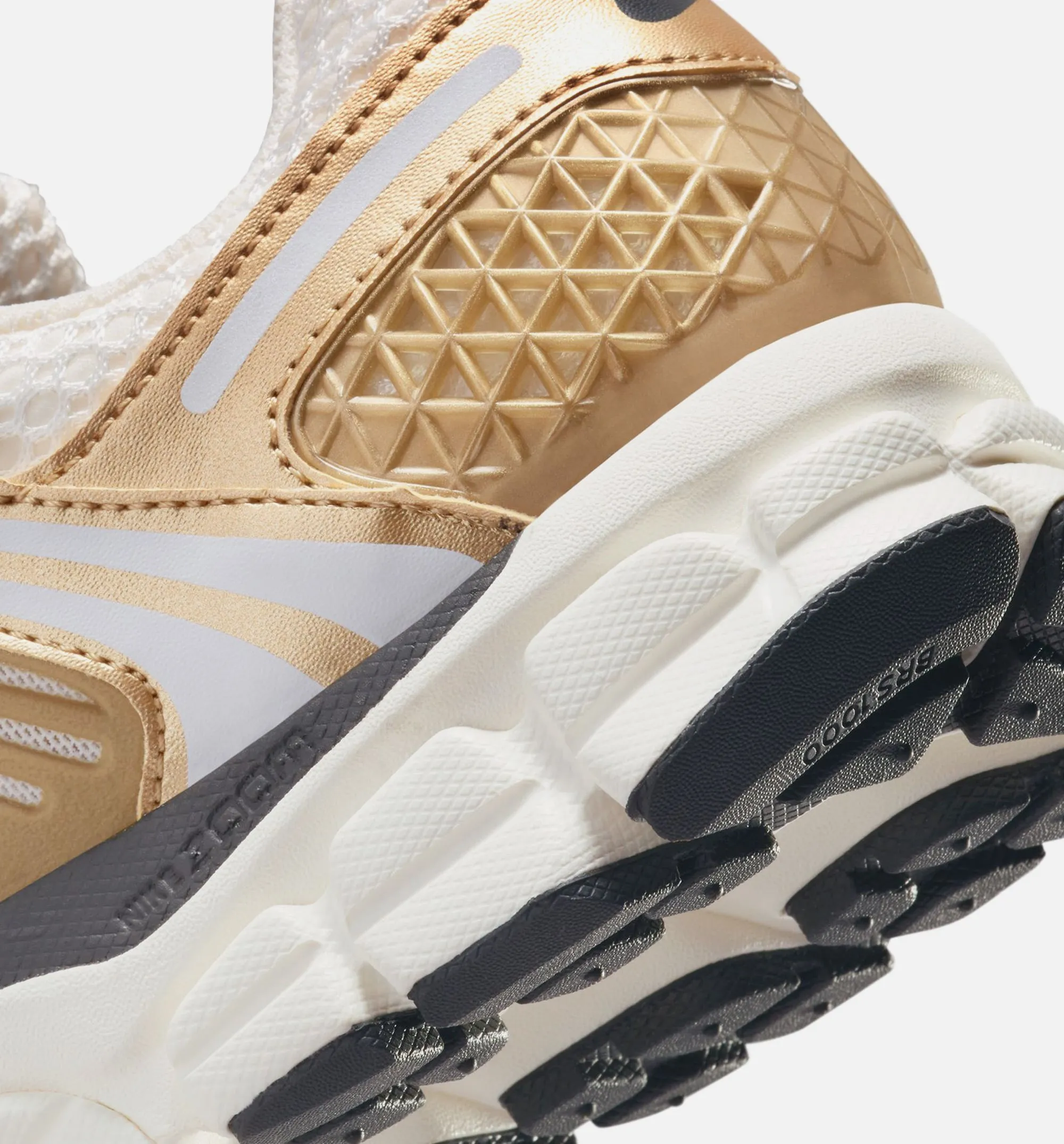 Zoom Vomero 5 Womens Lifestyle Shoe - Metallic Gold/Photon Dust sold by Nice Kicks Retail product image thumbnail 3