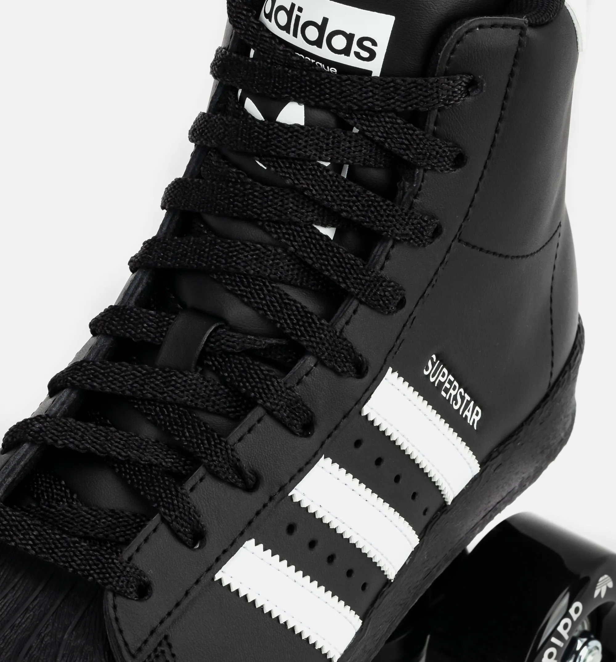 Superstar 82 Skate Womens Lifestyle Shoe - Core Black/Cloud White/Silver Metallic sold by Nice Kicks Retail product image thumbnail 2