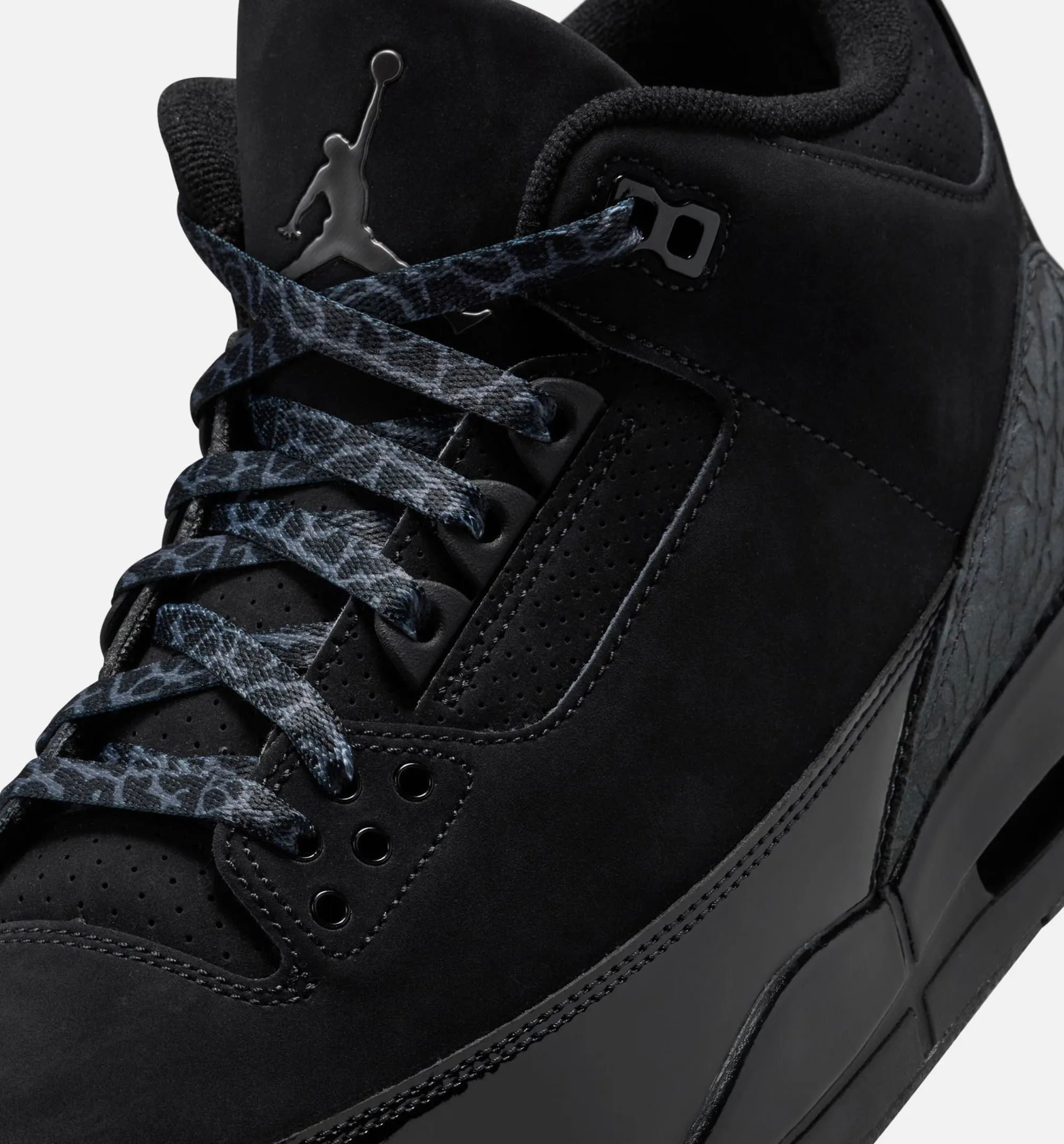 Air Jordan 3 Retro Black Cat Mens Lifestyle Shoe - Black/Dark Charcoal/Black Free Shipping sold by Nice Kicks Retail product image thumbnail 2