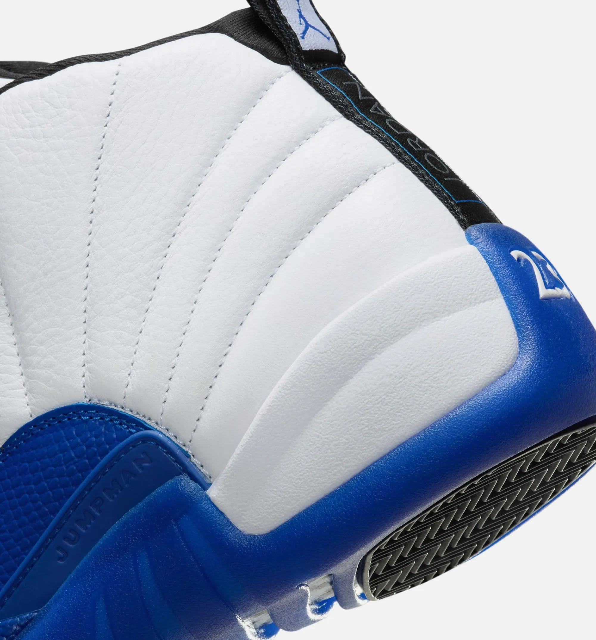 Air Jordan 12 Retro White and Game Royal Mens Lifestyle Shoe - White/Black/Game Royal sold by Nice Kicks Retail product image thumbnail 3