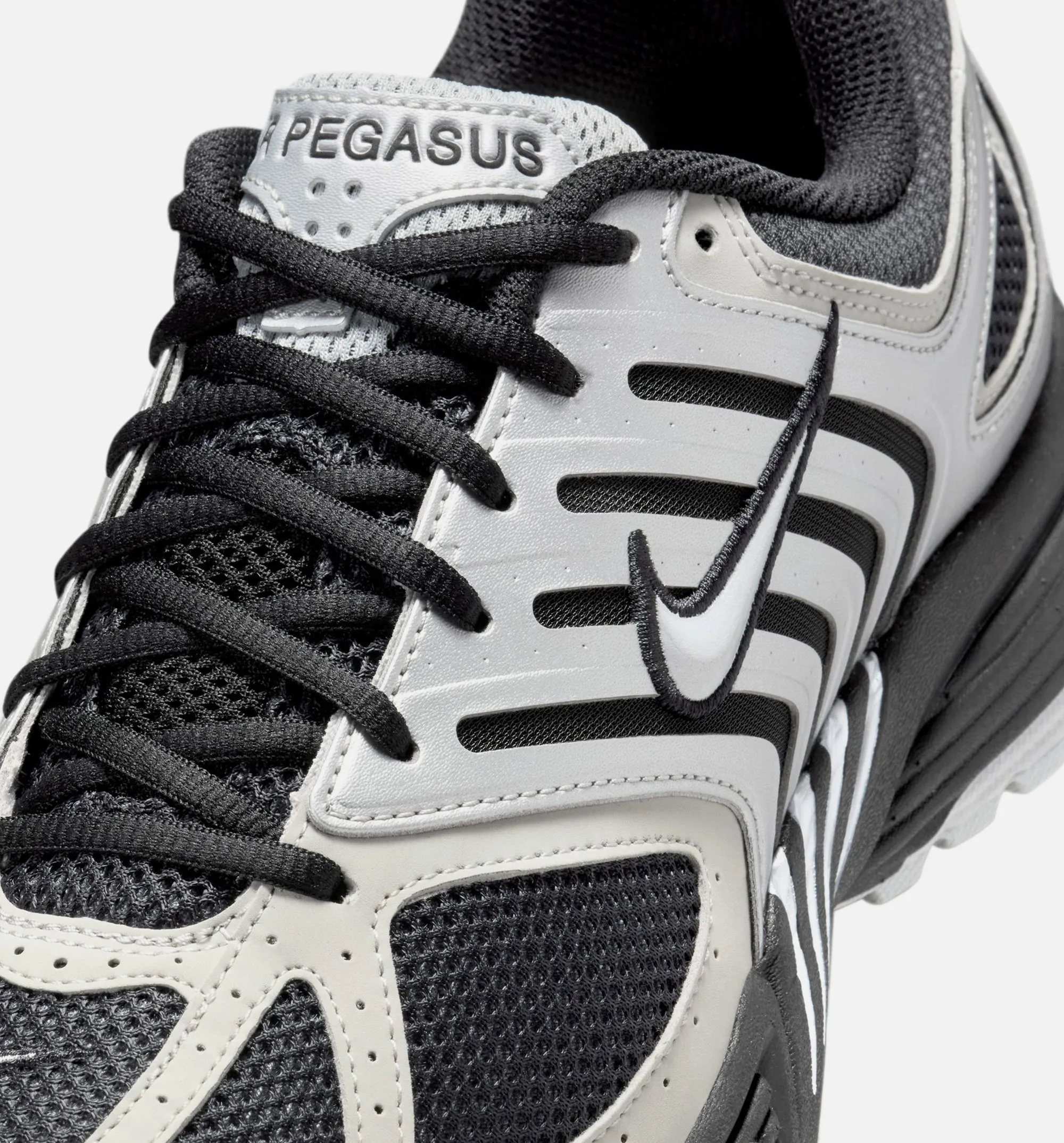 Air Pegasus 2K5 Metallic Silver Mens Running Shoe - Metallic Silver/Metallic Platinum/Flat Silver/Black sold by Nice Kicks Retail product image thumbnail 2