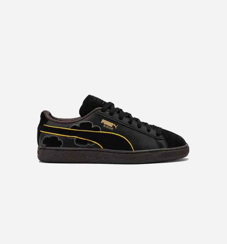 One Piece Suede Blackbeard Teech Mens Lifestyle Shoe - Black/Dark Chocolate made by Puma