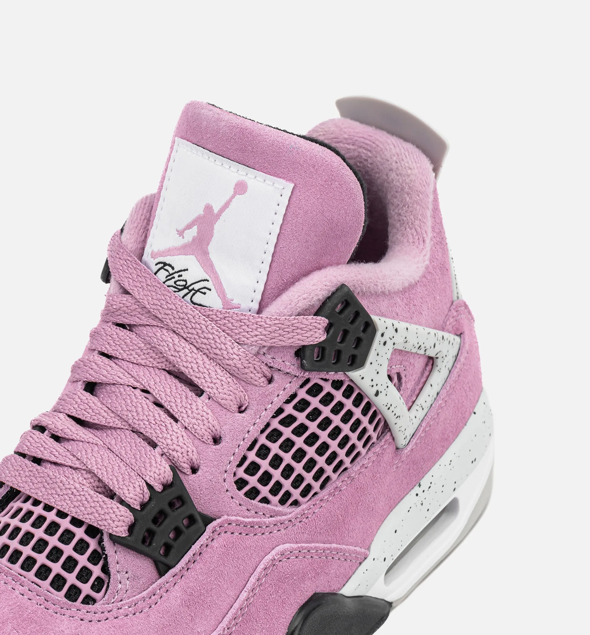 Air Jordan 4 Retro Orchid Womens Lifestyle Shoe - Orchid/Neutral Grey/Black/White Limit One Per Customer sold by Nice Kicks Retail product image thumbnail 2
