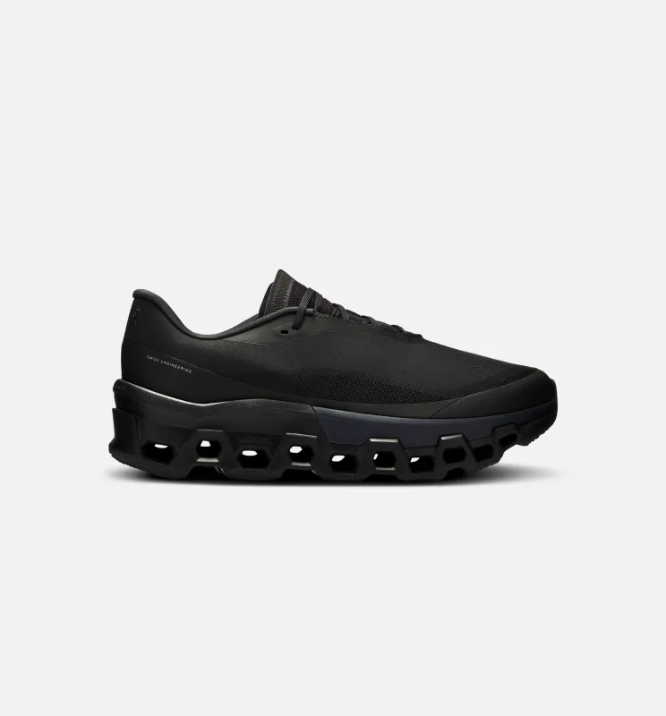 Post Archive Faction x Cloudmonster 2 Black Magnet Mens Running Shoe - Black/Magnet made by On