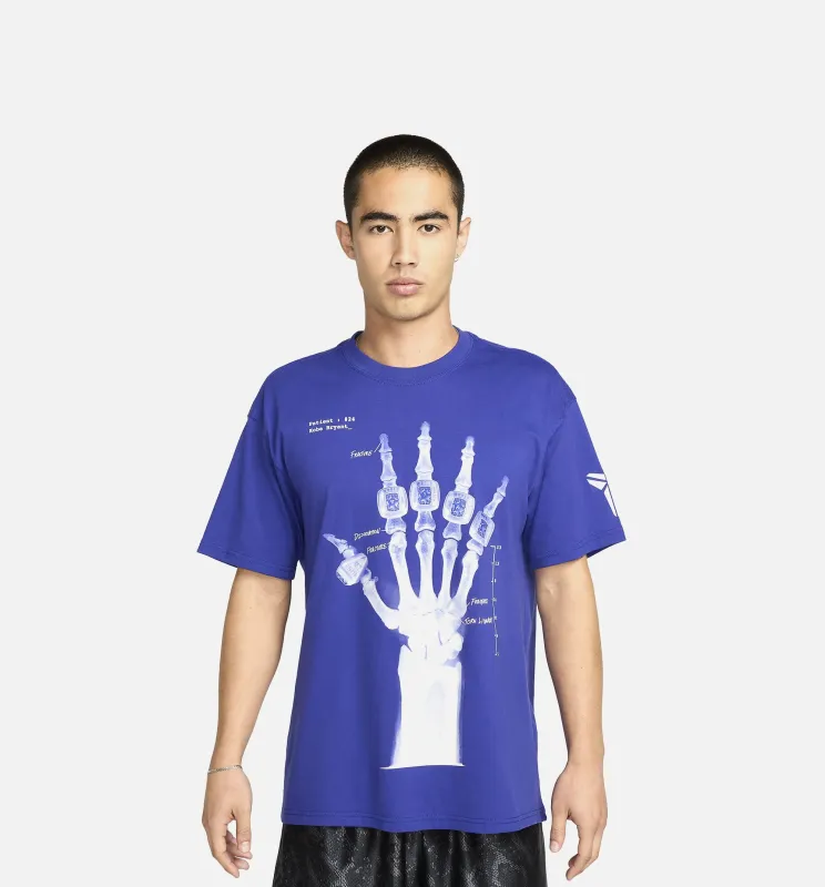 Kobe X Ray Mens Short Sleeve Shirt - Purple made by Nike