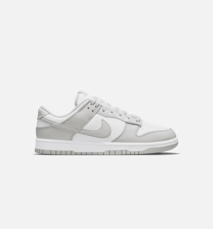 Dunk Low Grey Fog Mens Lifestyle Shoe - Grey Fog/White made by Nike
