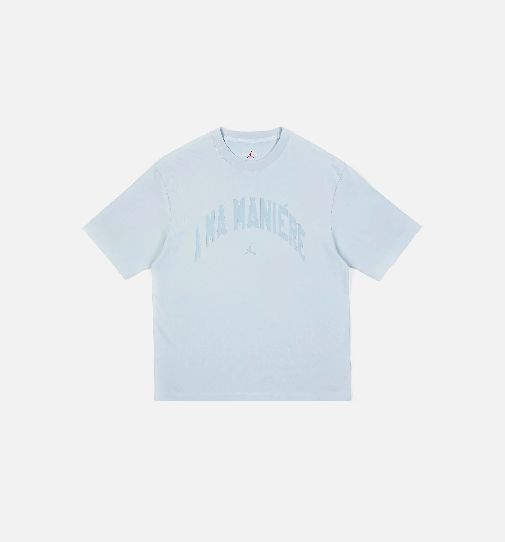 Air Jordan x A Ma Maniere Graphic Mens Short Sleeve Shirt - Blue sold by Nice Kicks Retail