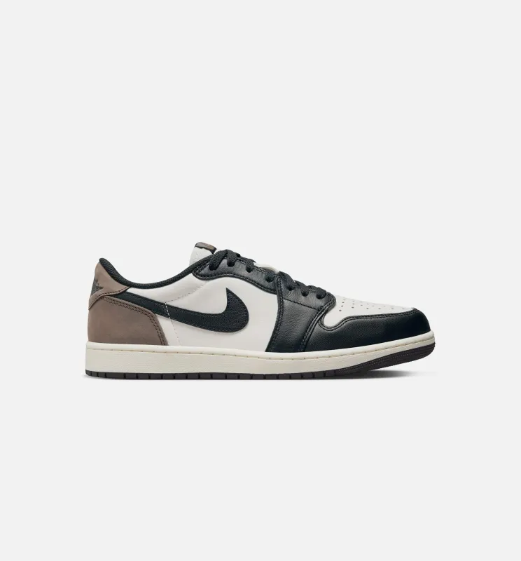 Air Jordan 1 Retro Low Mocha Mens Lifestyle Shoe - Sail/Black/Dark Mocha made by Jordan
