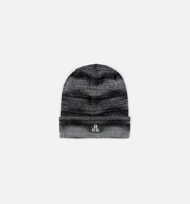 ACG Logo Beanie Mens Hat - Black/Grey made by Nike