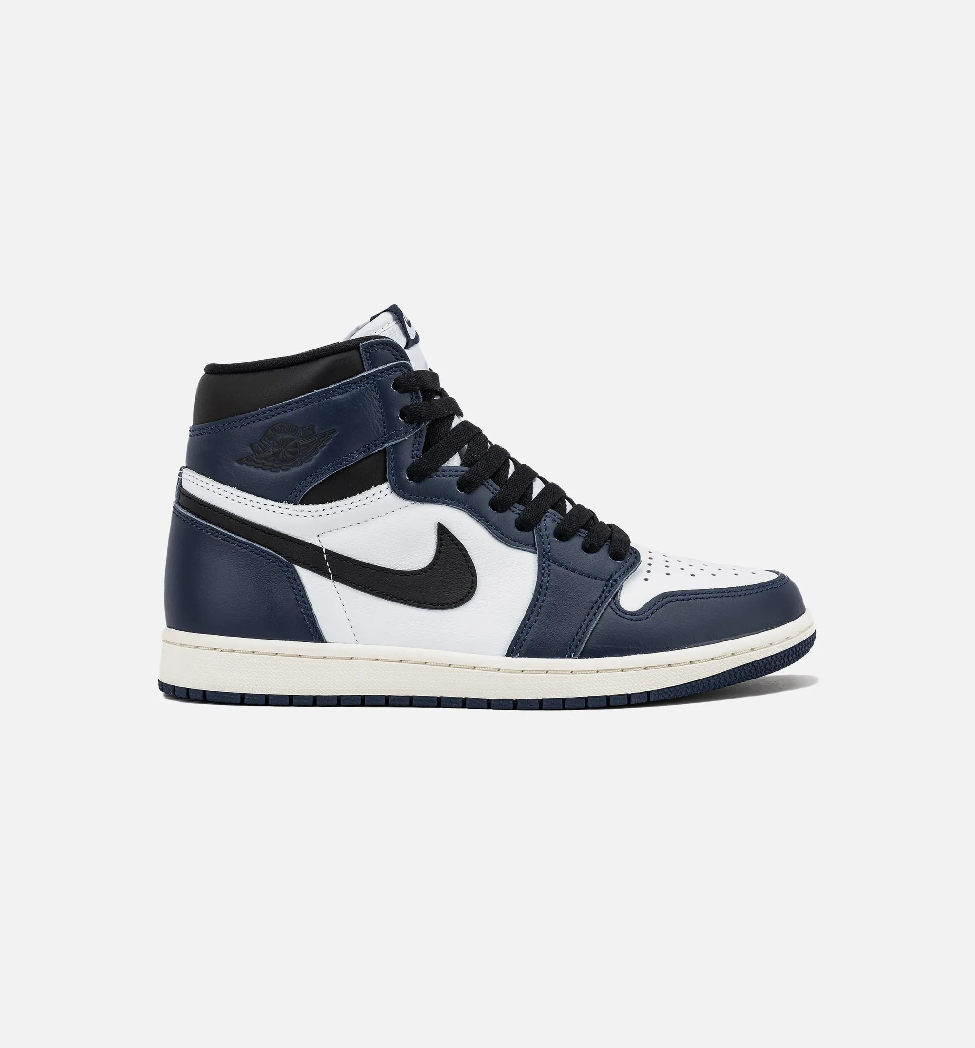Air Jordan 1 Retro High OG Midnight Navy Mens Lifestyle Shoe - Midnight Navy/Black/White/Sail sold by Nice Kicks Retail