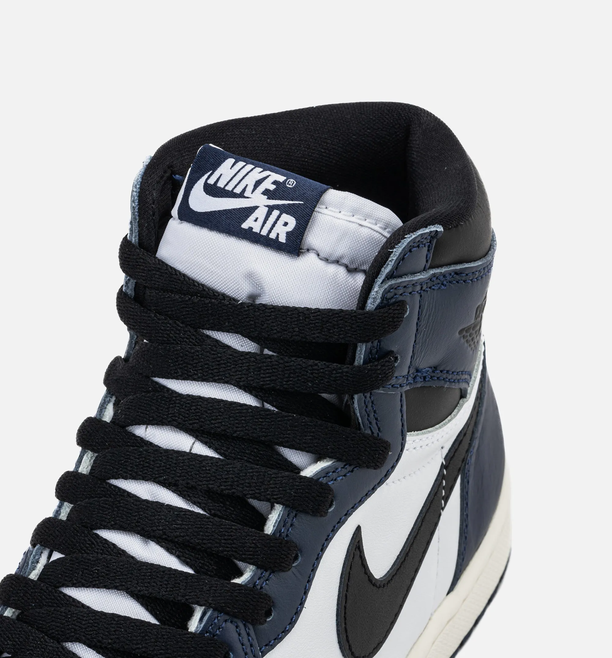 Air Jordan 1 Retro High OG Midnight Navy Mens Lifestyle Shoe - Midnight Navy/Black/White/Sail sold by Nice Kicks Retail product image thumbnail 2