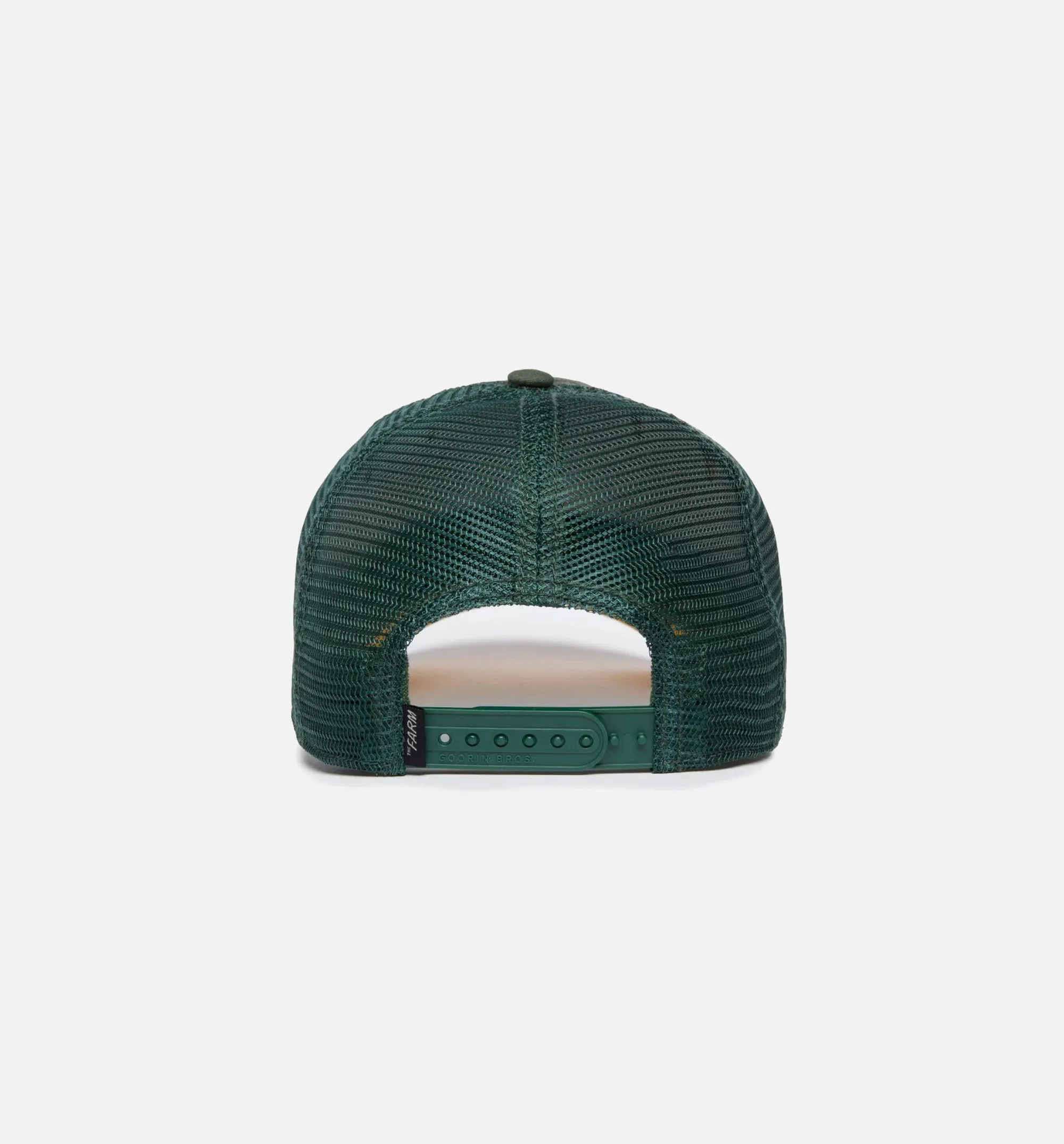 Large Mouth Suede Trucker Mens Hat - Green/White sold by Nice Kicks Retail product image thumbnail 2