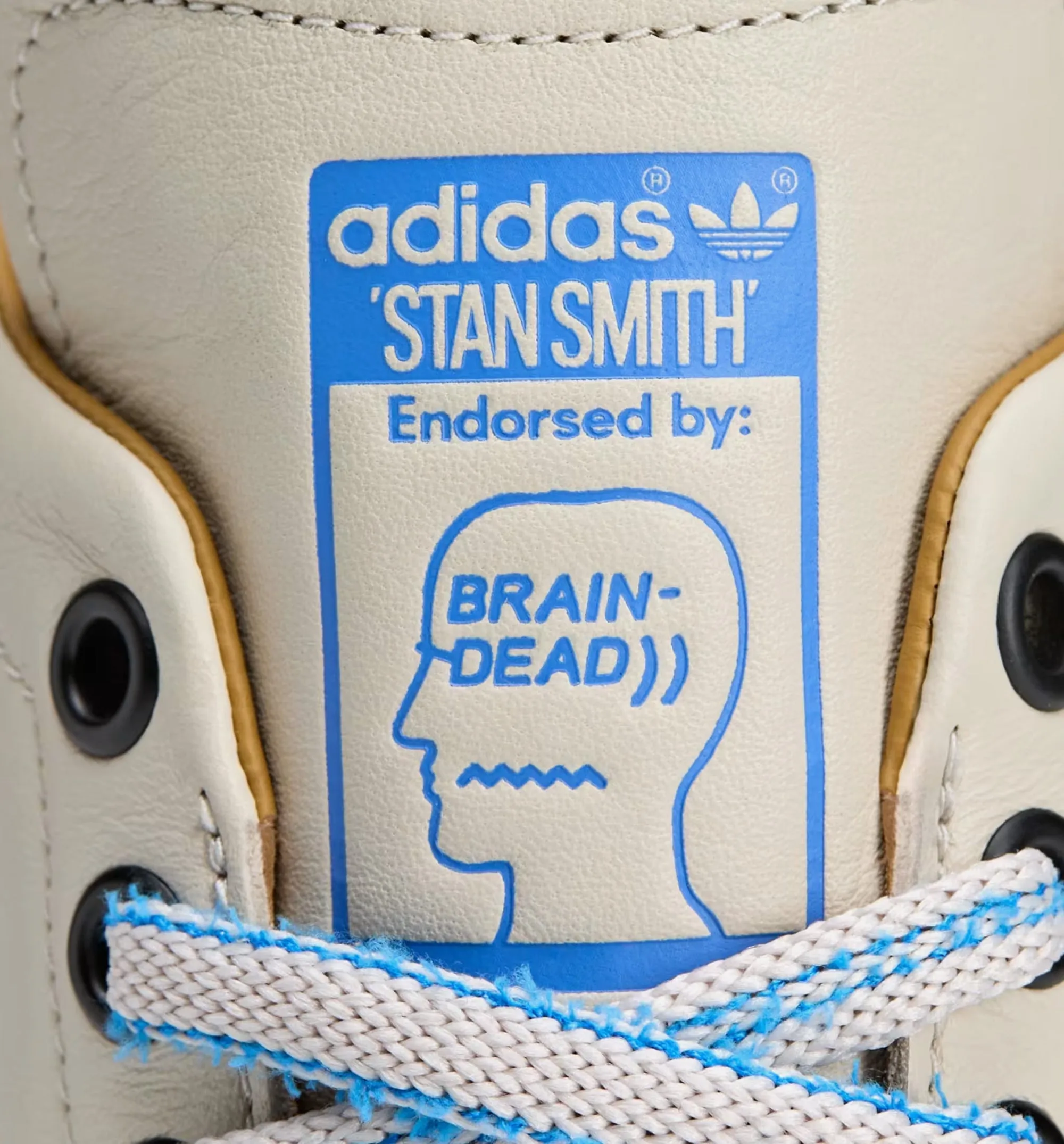 Brain Dead x Stan Smith Bliss Mens Lifestyle Shoe - Bliss/Light Blue/Mesa sold by Nice Kicks Retail product image thumbnail 2
