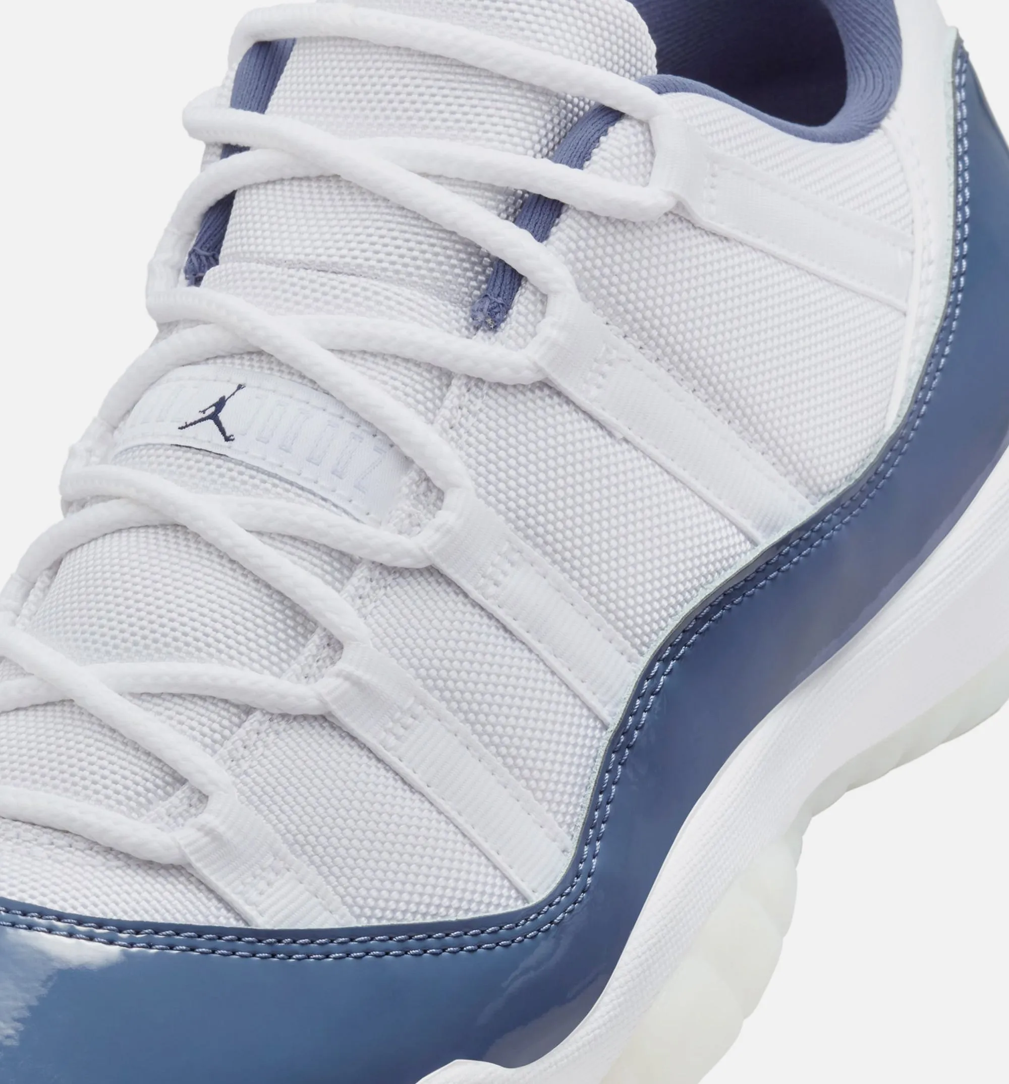 Air Jordan 11 Retro Low Diffused Blue Mens Lifestyle Shoe - White/Midnight Navy/Diffused Blue sold by Nice Kicks Retail product image thumbnail 2