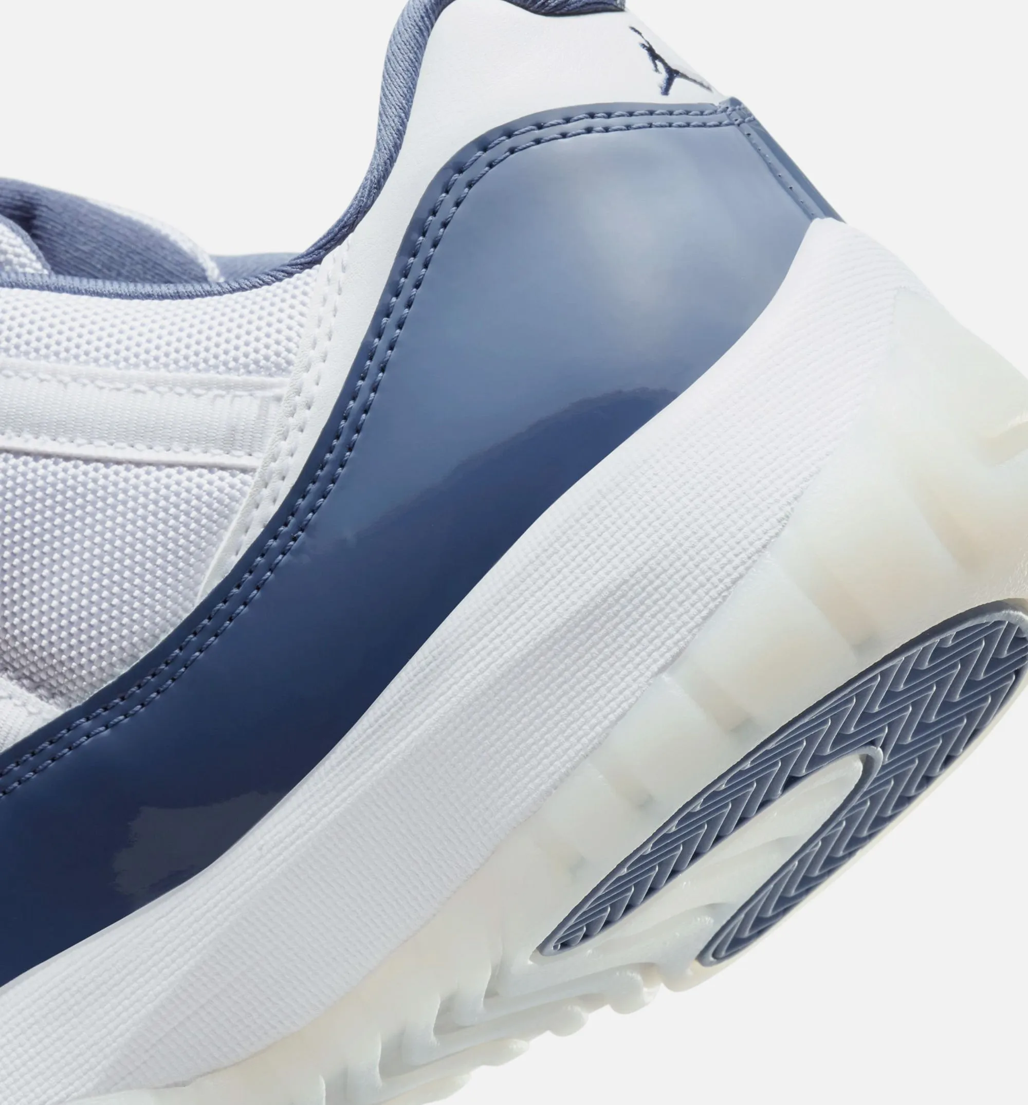 Air Jordan 11 Retro Low Diffused Blue Mens Lifestyle Shoe - White/Midnight Navy/Diffused Blue sold by Nice Kicks Retail product image thumbnail 3