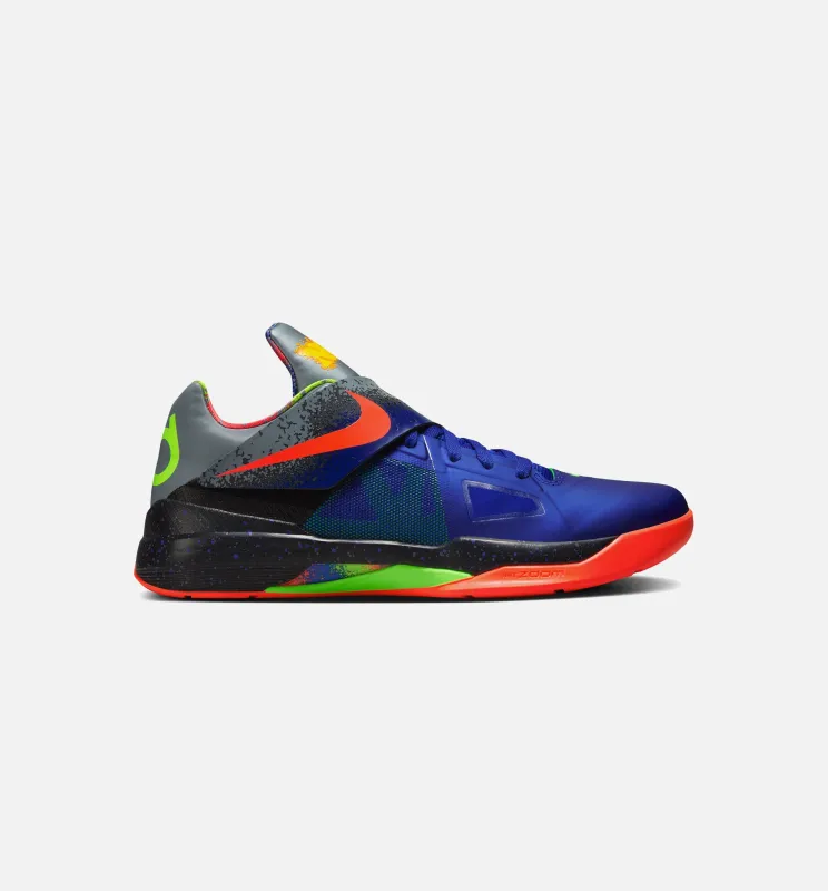 KD 4 Nerf Mens Lifestyle Shoe - Concord/Bright Crimson/Black sold by Nice Kicks Retail