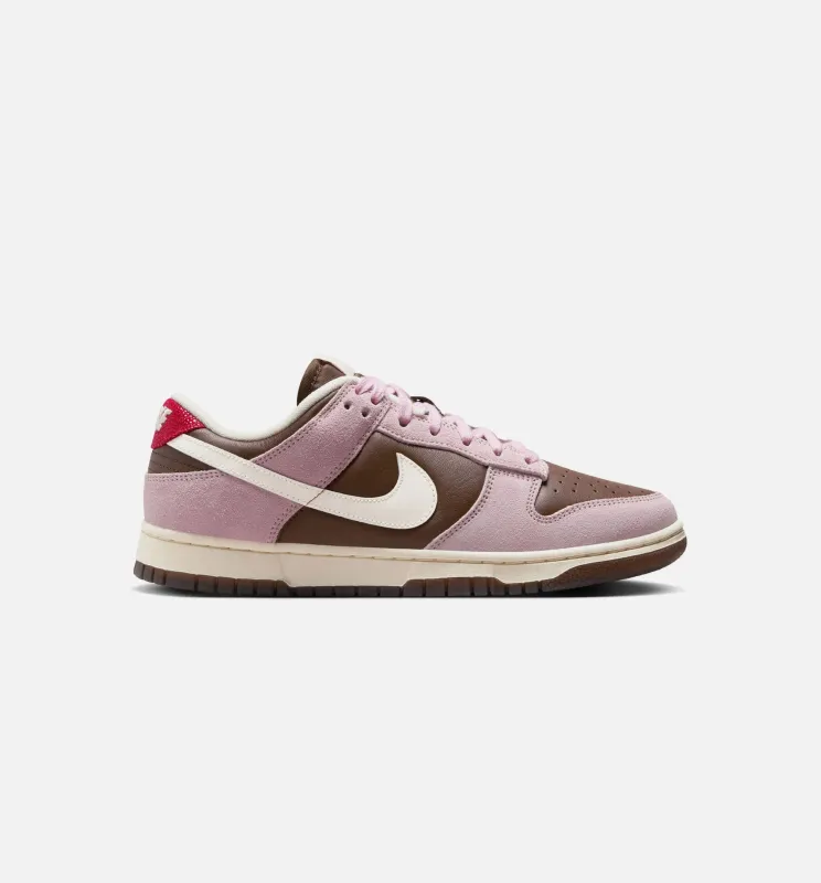 Dunk Low Cacao Wow and Pink Foam Womens Lifestyle Shoe - Cacao Wow/Pale Ivory/Pink Foam made by Nike