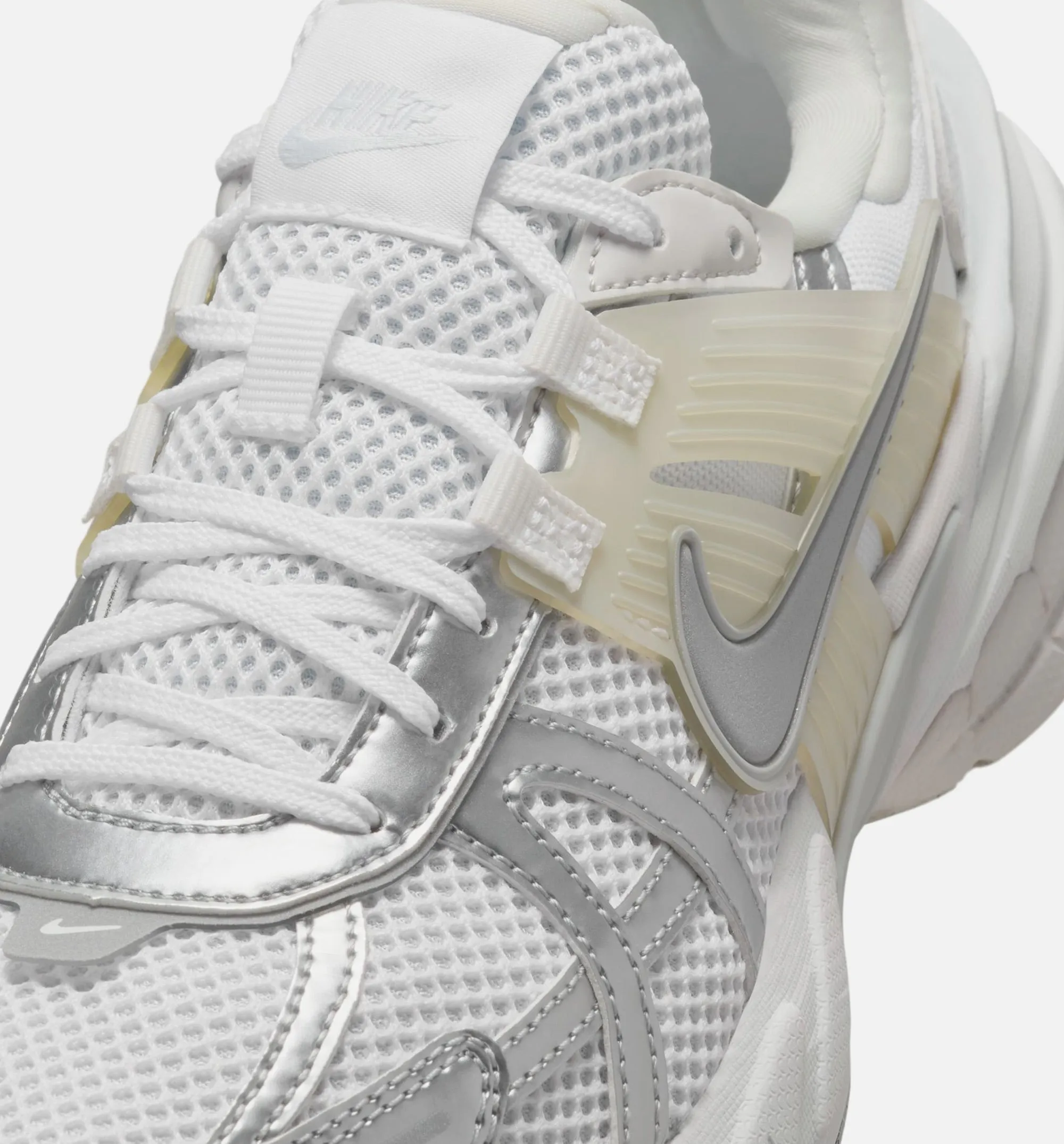 V2K Run Womens Lifestyle Shoe - White/Platinum Tint/Pure Platinum/Metallic Silver sold by Nice Kicks Retail product image thumbnail 2