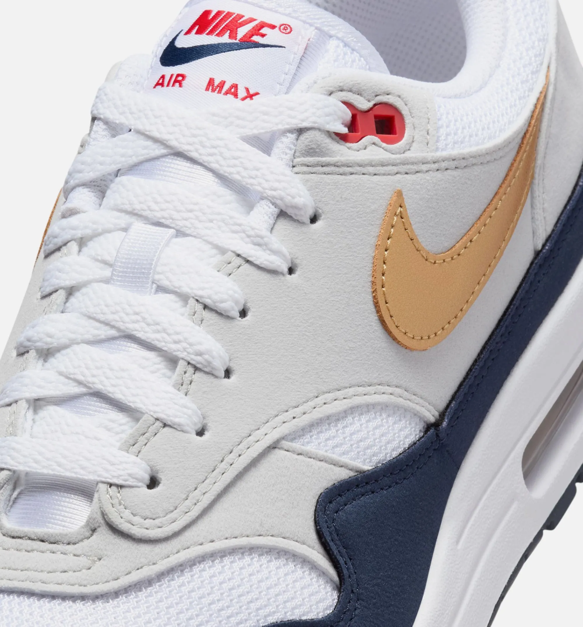 Air Max 1 Olympic Mens Lifestyle Shoe - Obsidian/Metallic Gold sold by Nice Kicks Retail product image thumbnail 2