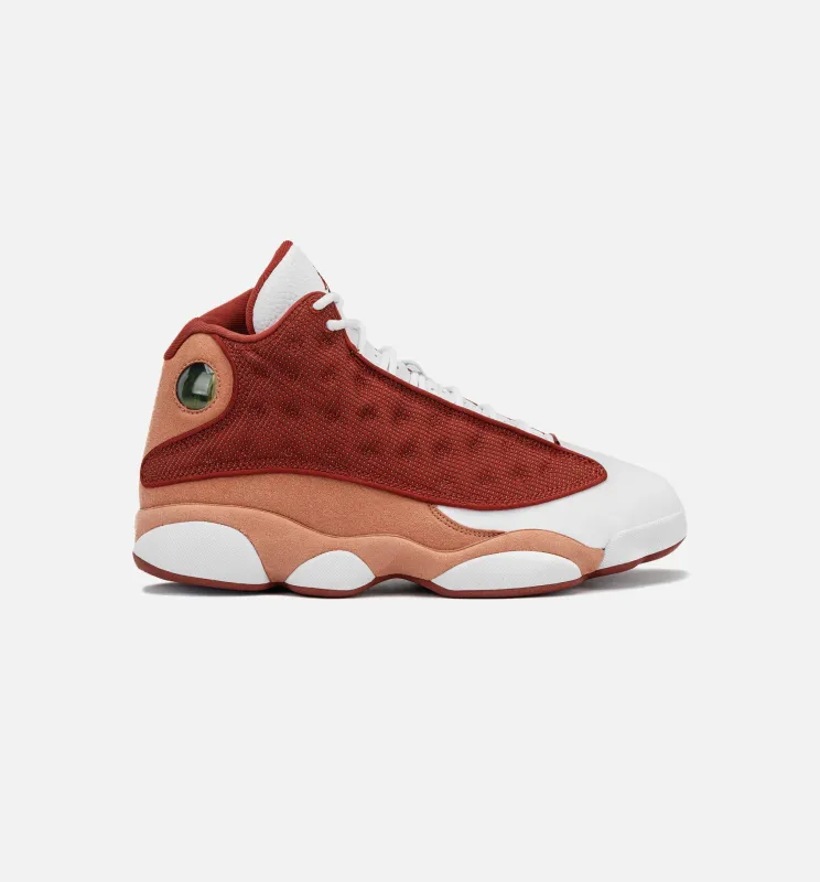 Air Jordan 13 Retro Dune Red Mens Lifestyle Shoe - Dune Red/White made by Nice Kicks Retail