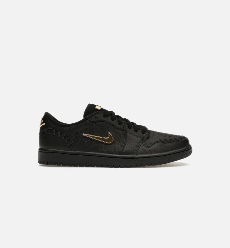 Air Jordan 1 Low Method Of Make Womens Lifestyle Shoe - Black/Gold made by Jordan
